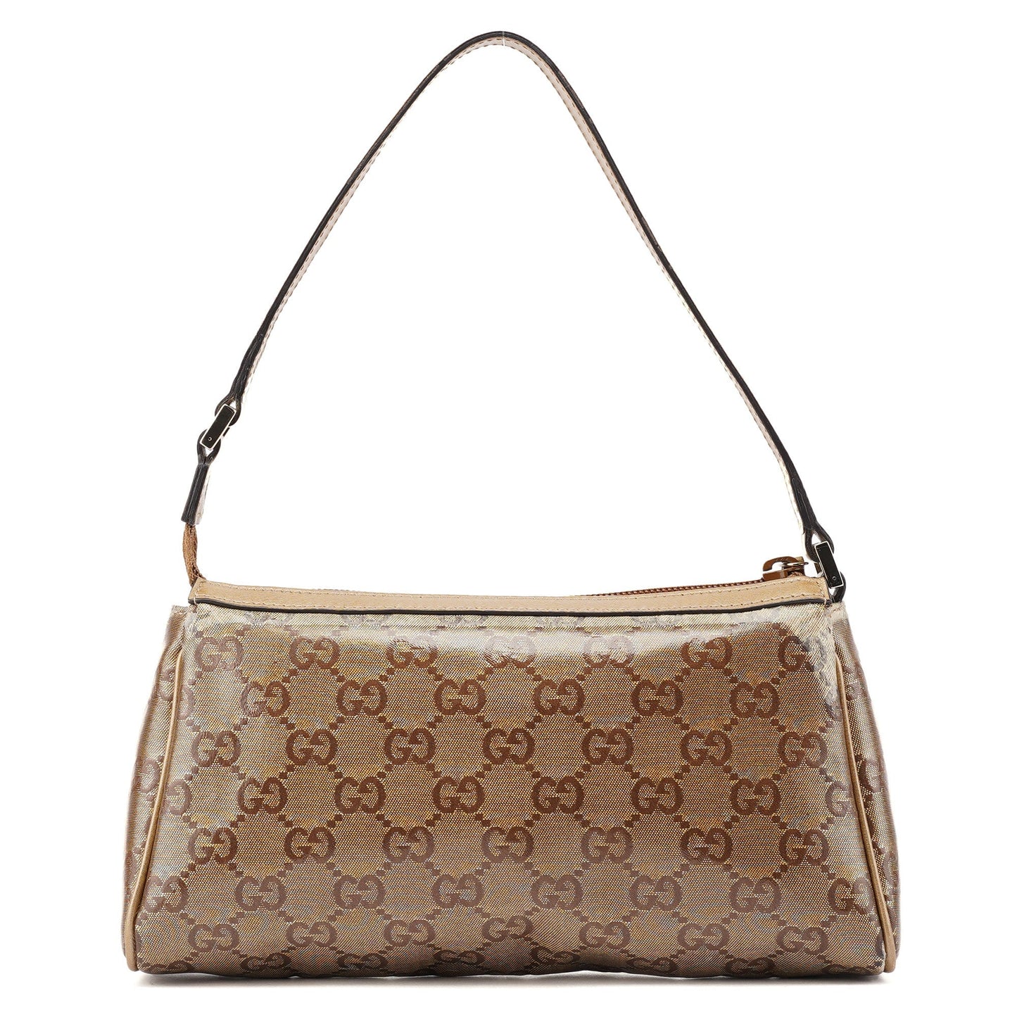 145750 Beige GG Coated Mini Shoulder Bag