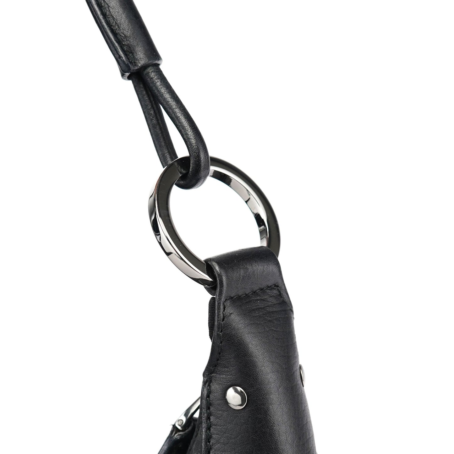 179776 Black GG Shoulder Bag