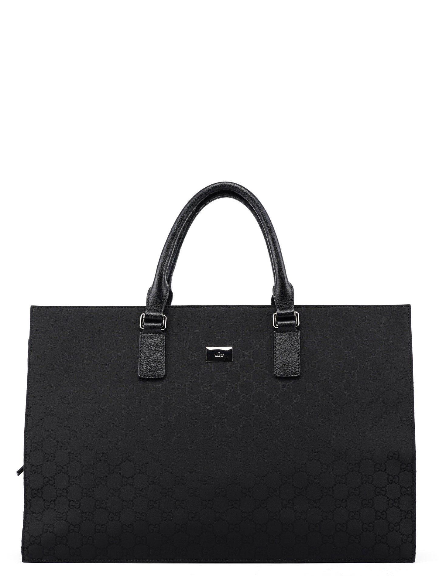 190630 Black GG Tote Bag