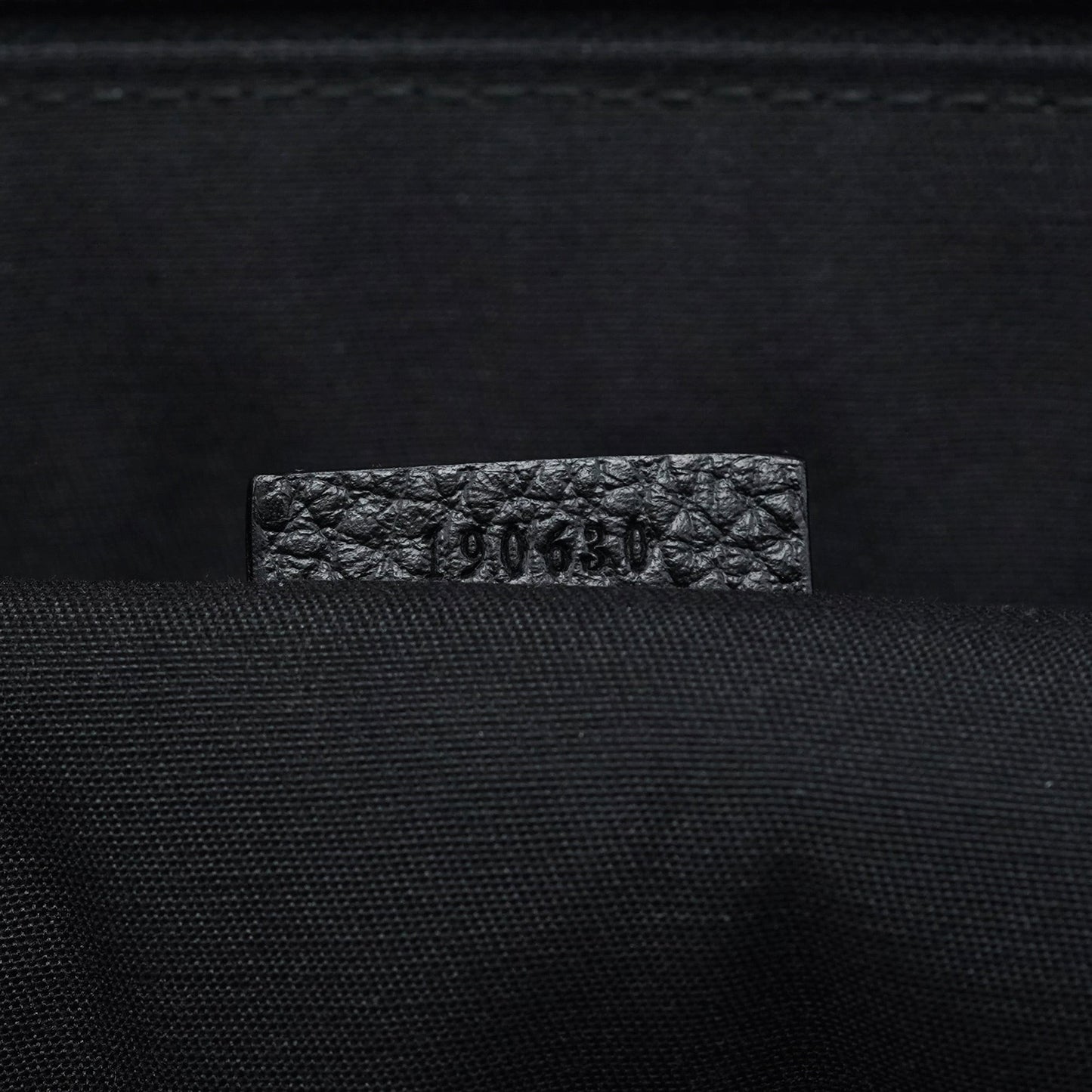 190630 Black GG Tote Bag