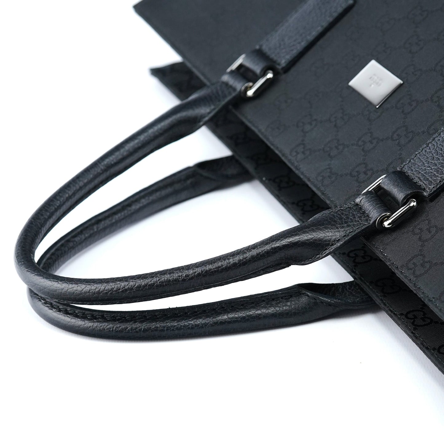 190630 Black GG Tote Bag
