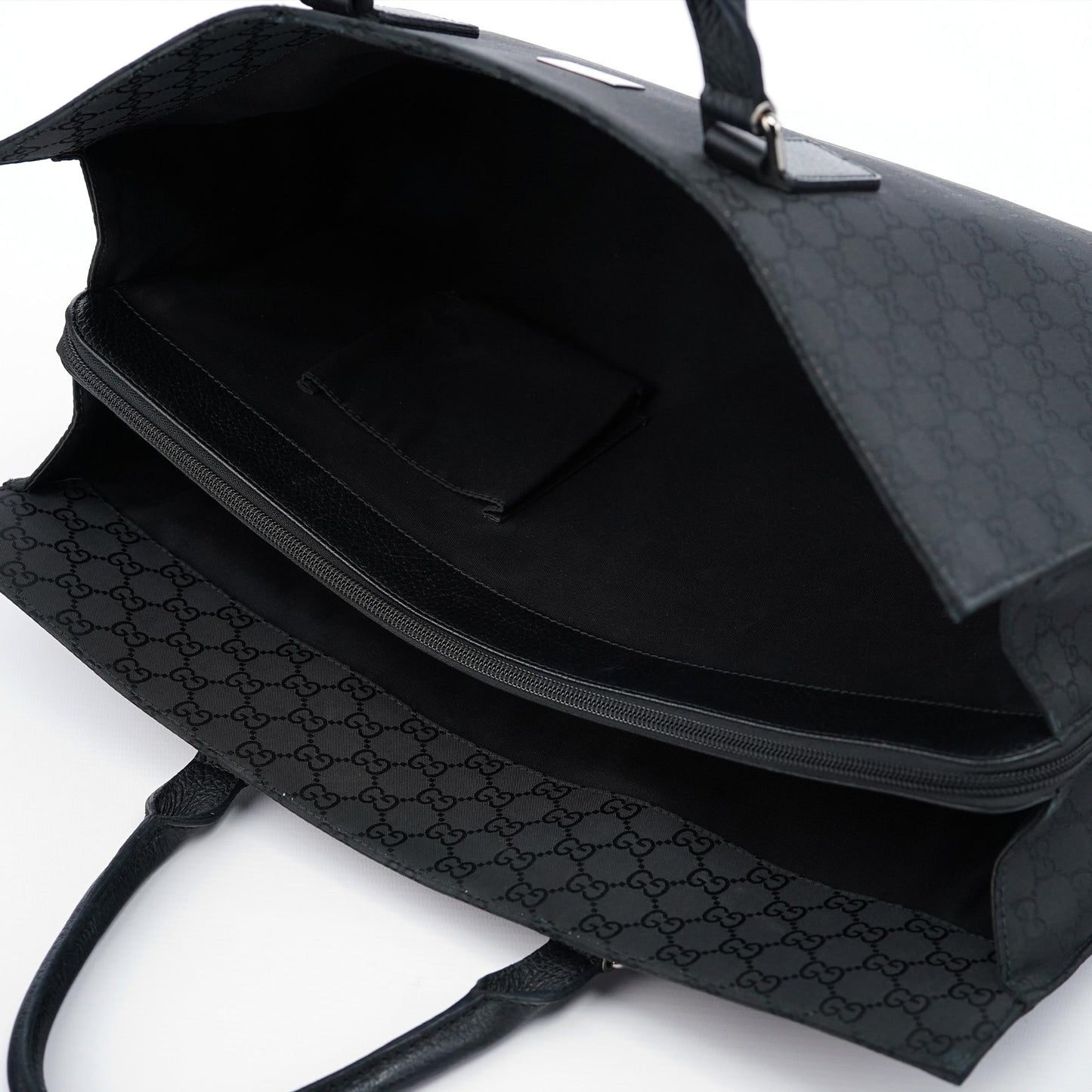 190630 Black GG Tote Bag