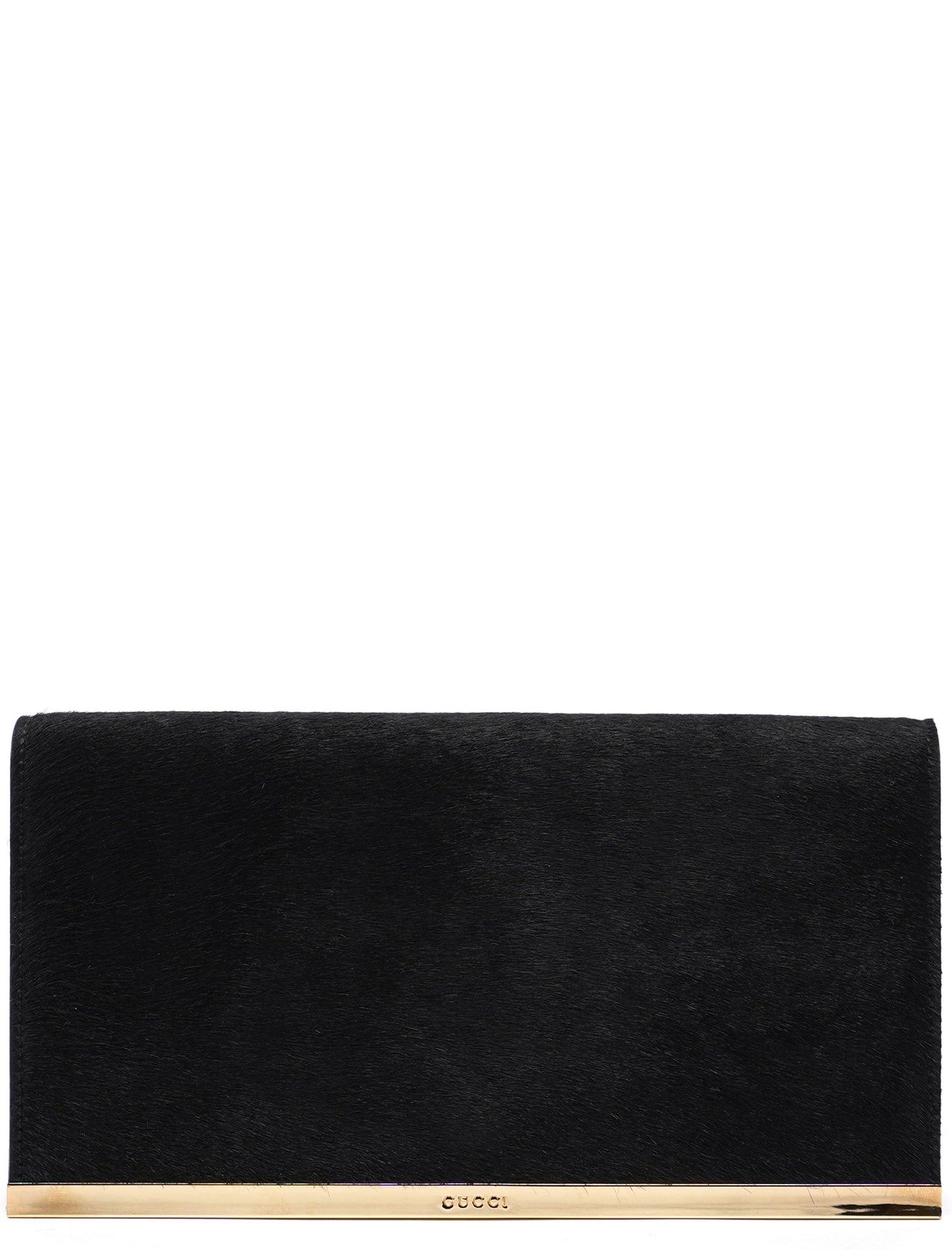 1990's Black Fur Clutch
