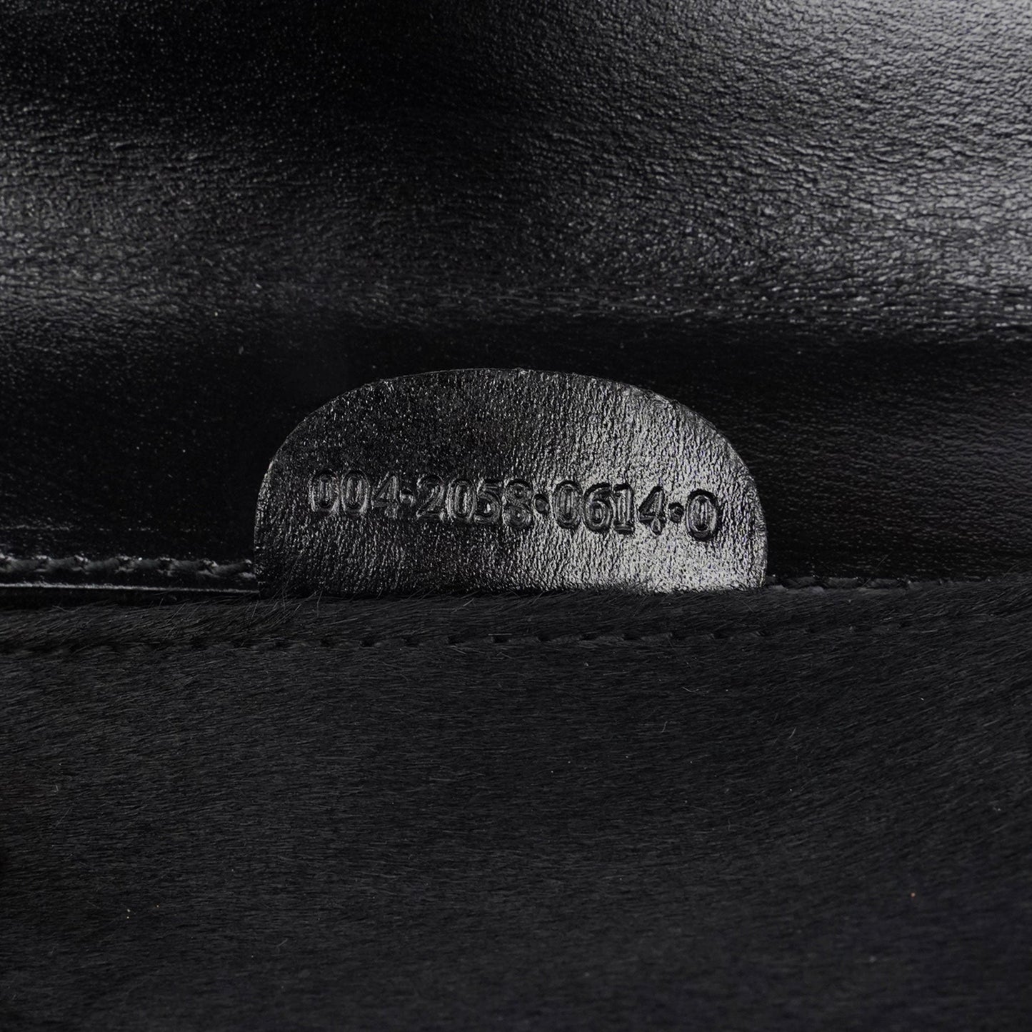 1990's Black Fur Clutch