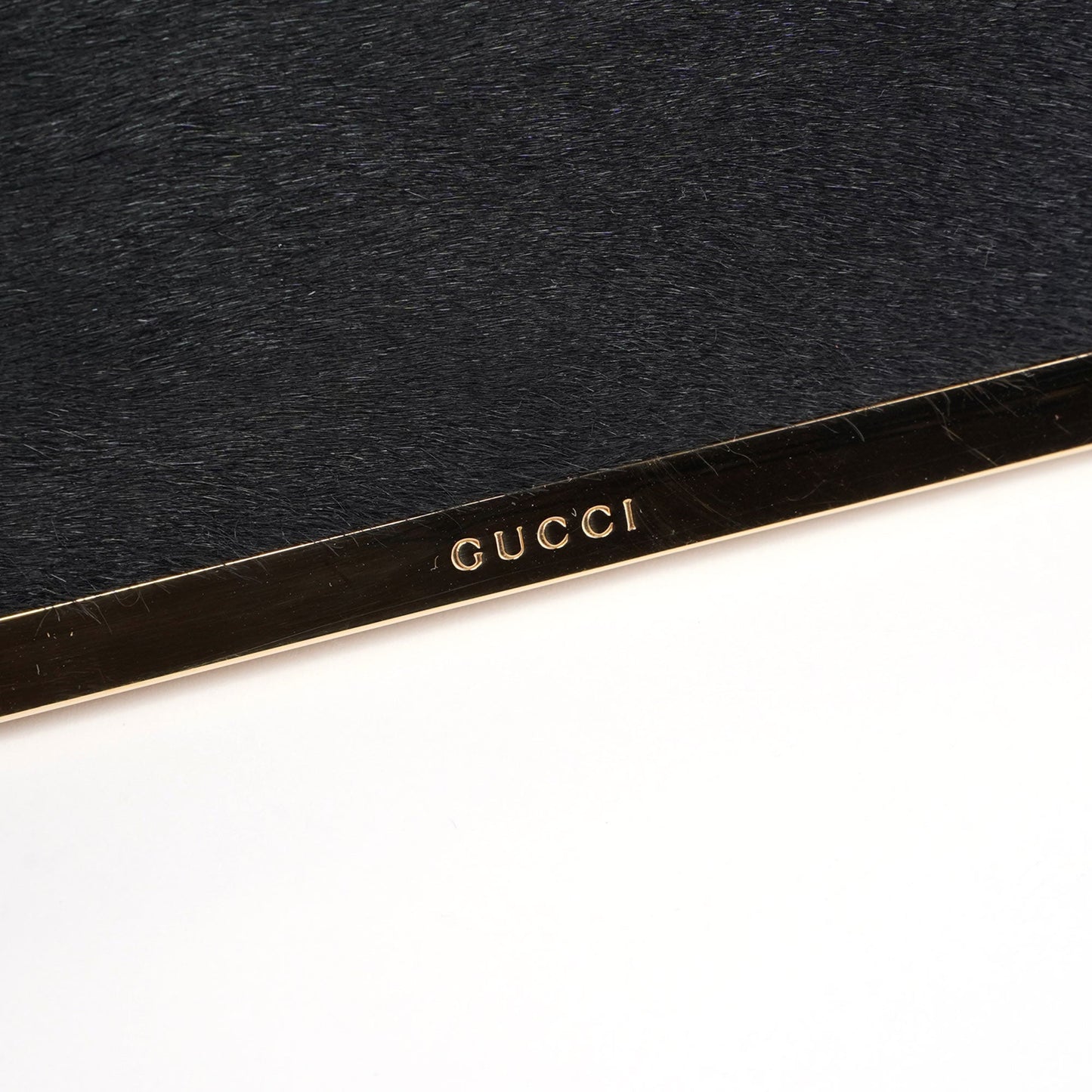 1990's Black Fur Clutch