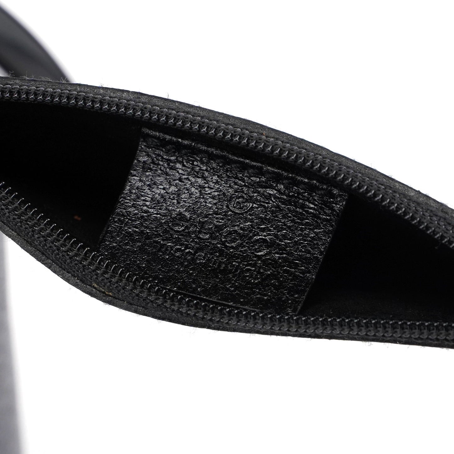 1990's Black Leather Bucket Bag