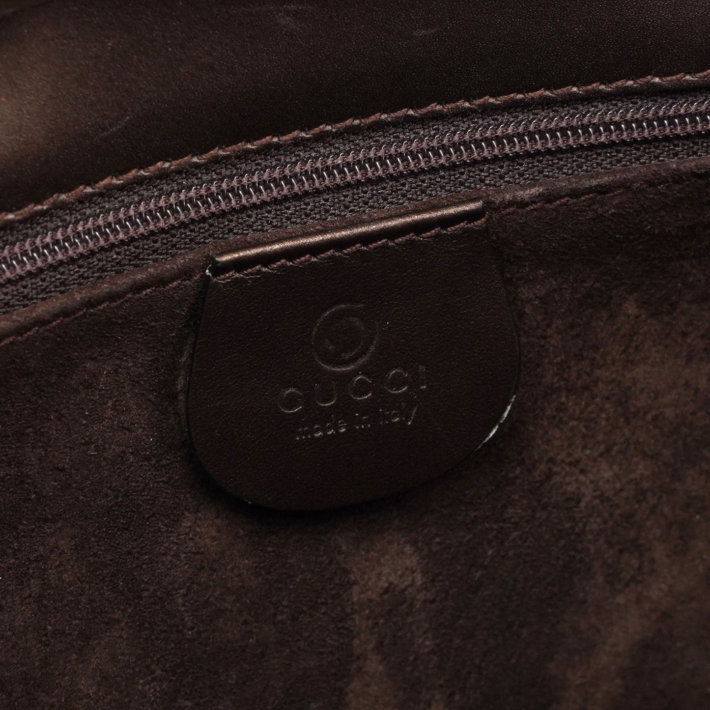 1990's Bronze Leather 2-Way Tote