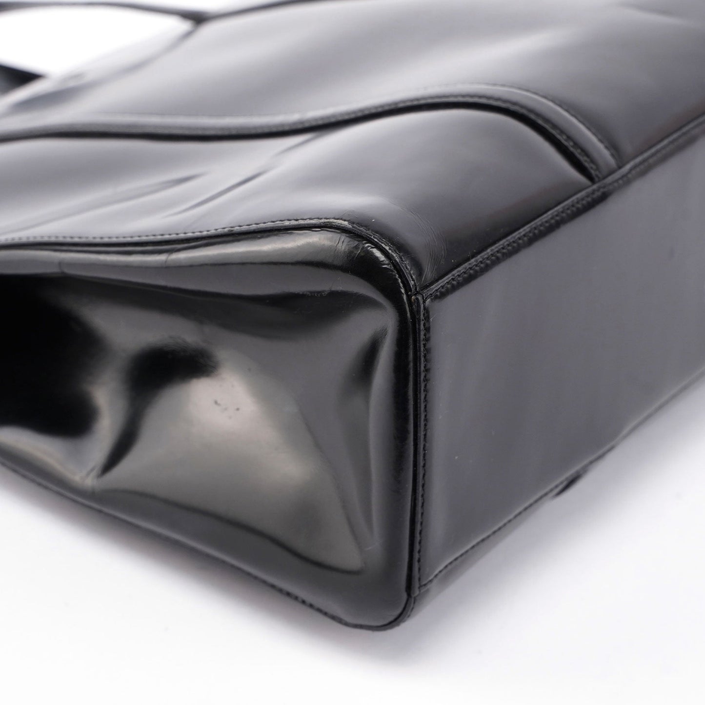 1995 Black Spazzolato Tote