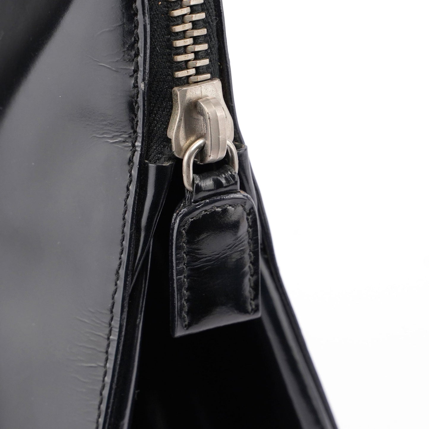 1995 Black Spazzolato Tote