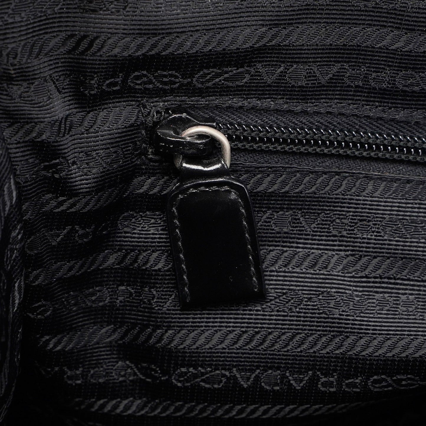 1995 Black Spazzolato Tote