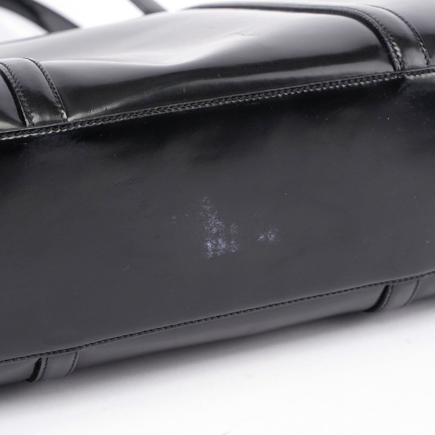 1995 Black Spazzolato Tote