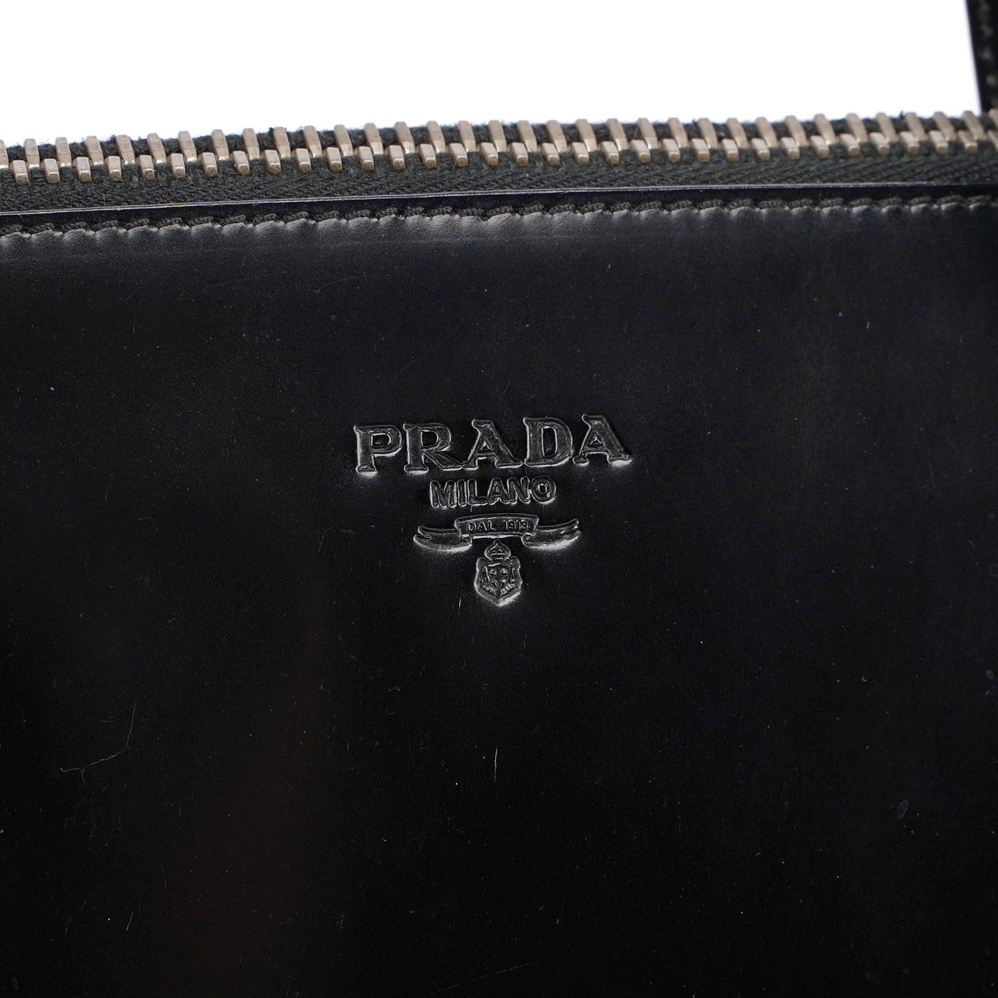 1995 Black Spazzolato Tote