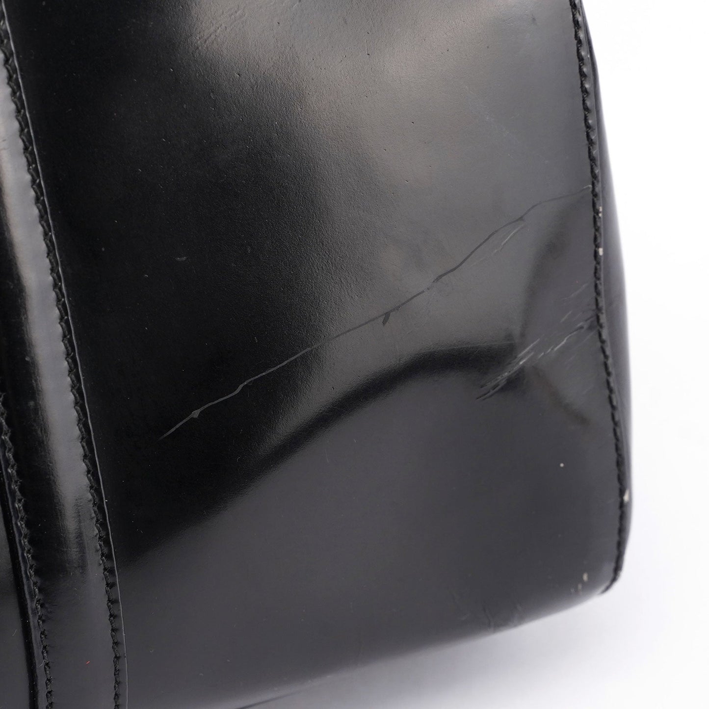 1995 Black Spazzolato Tote