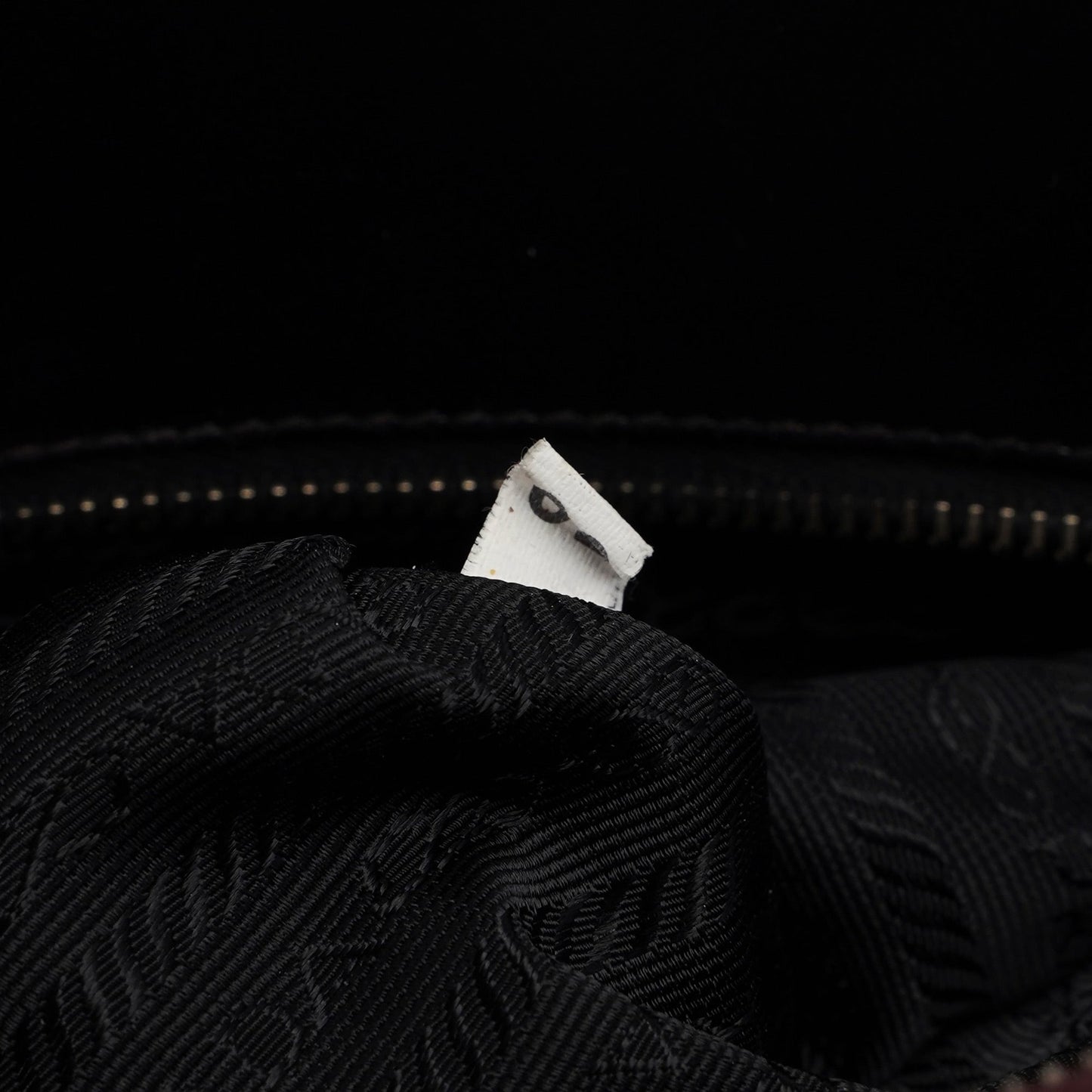 1995 Black Vitello Tote