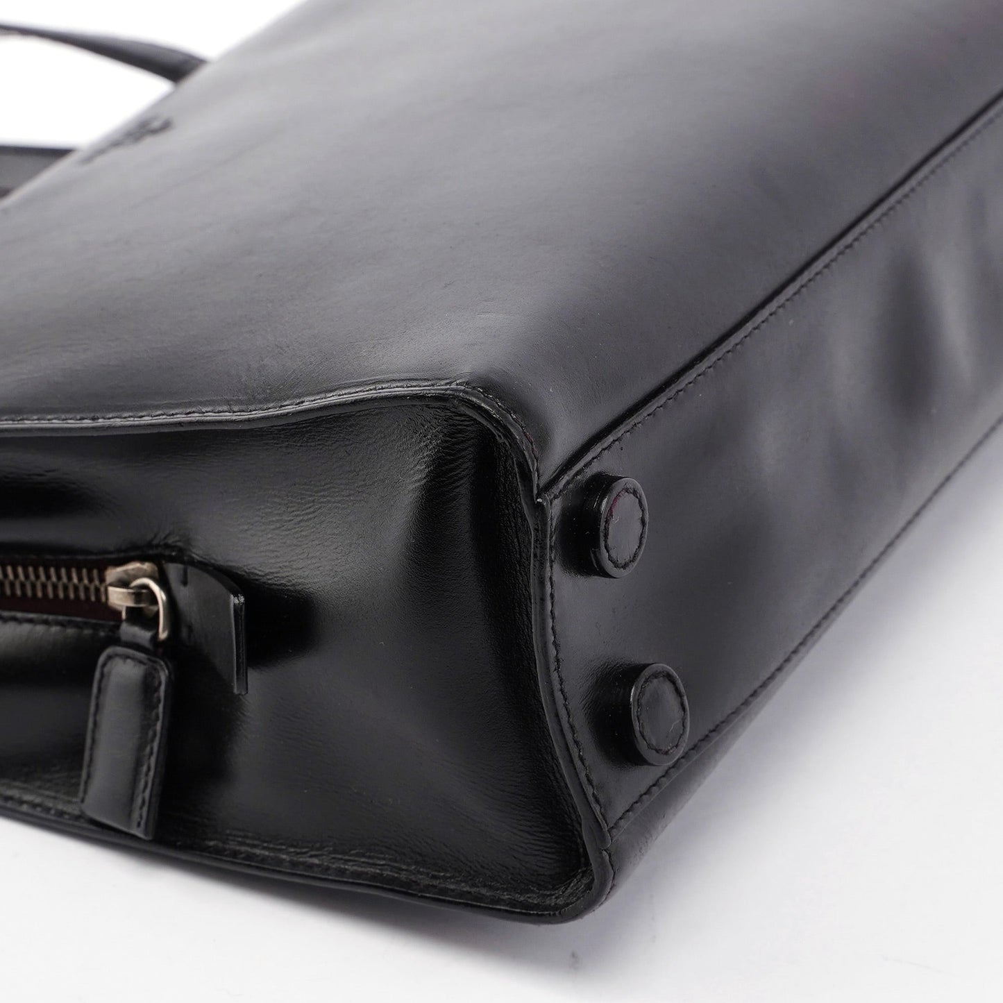 1995 Black Vitello Tote