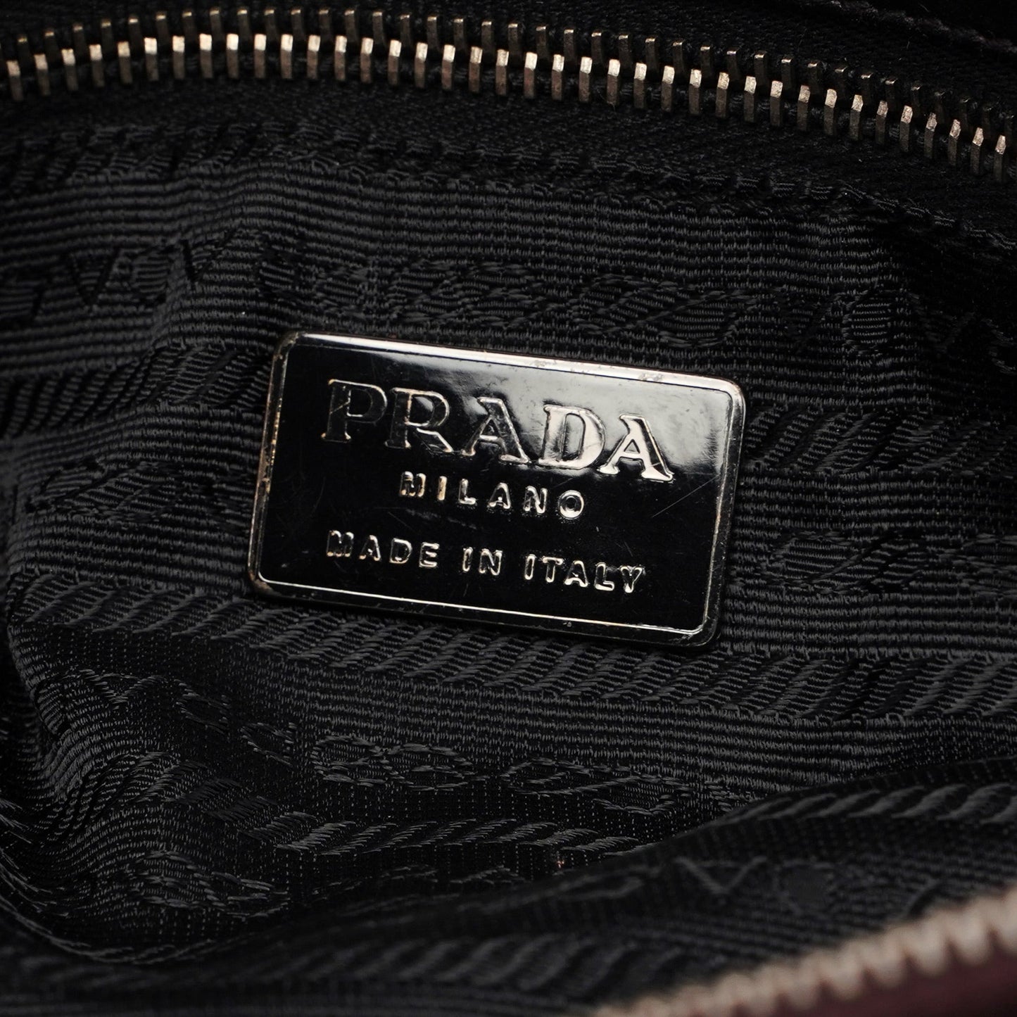 1995 Black Vitello Tote