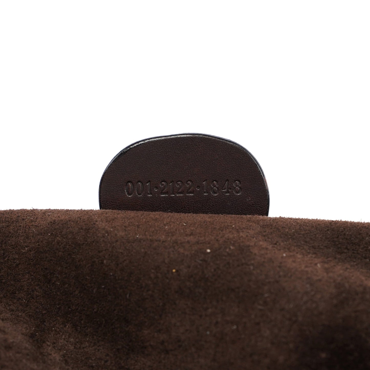 1996 Brown Woven Bamboo 2-Way Bag