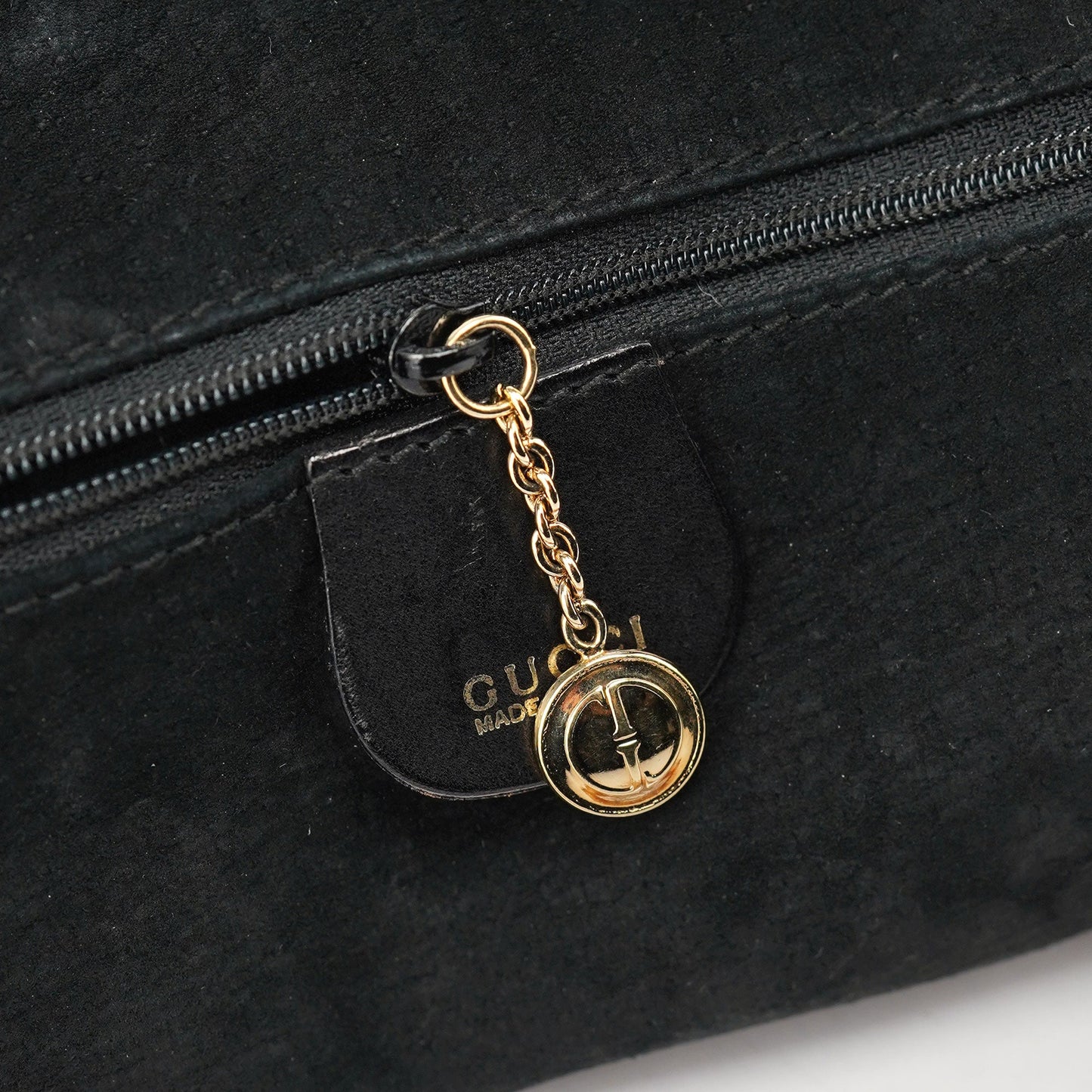 1996 Brown Woven Bamboo 2-Way Shoulder Bag