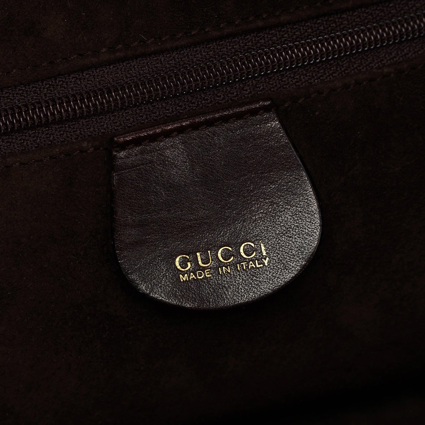 1996 Brown Woven Bamboo 2-Way Shoulder Bag