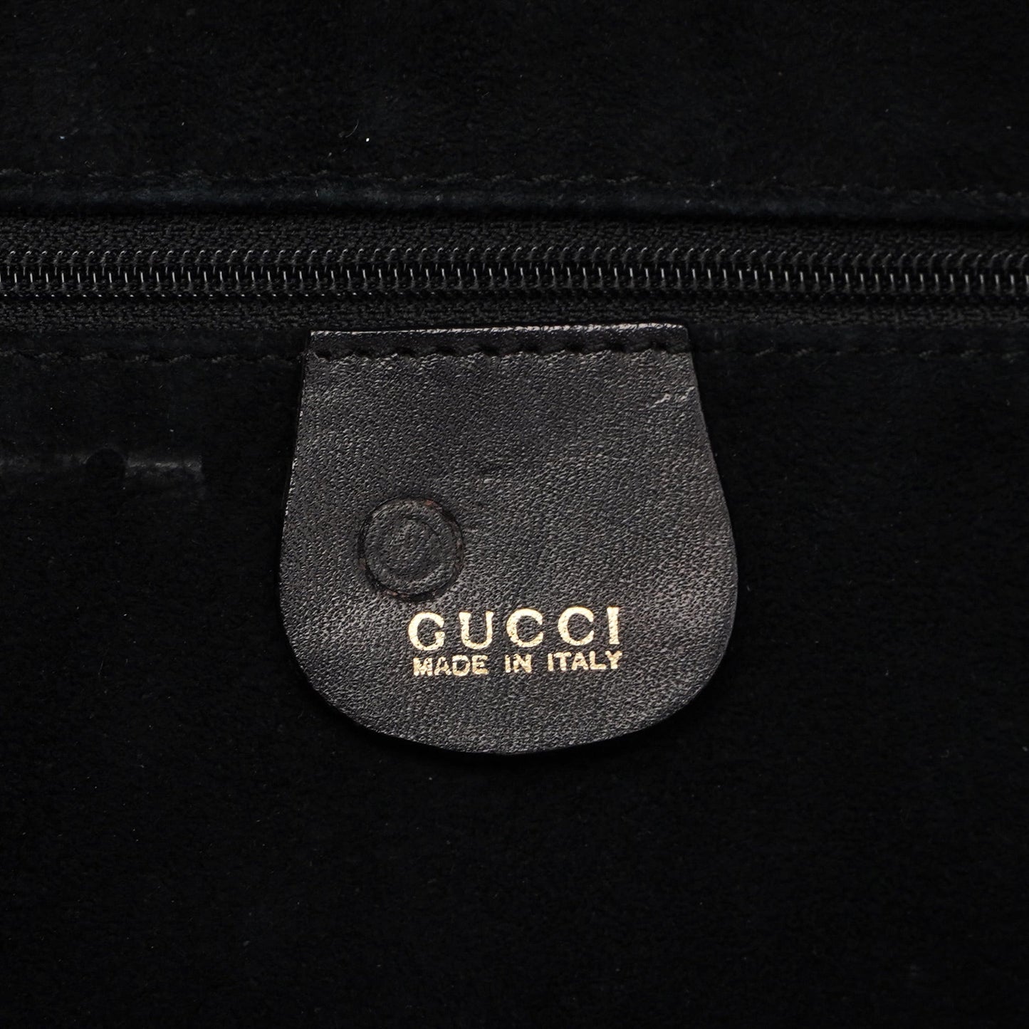 1996 Brown Woven Bamboo 2-Way Shoulder Bag