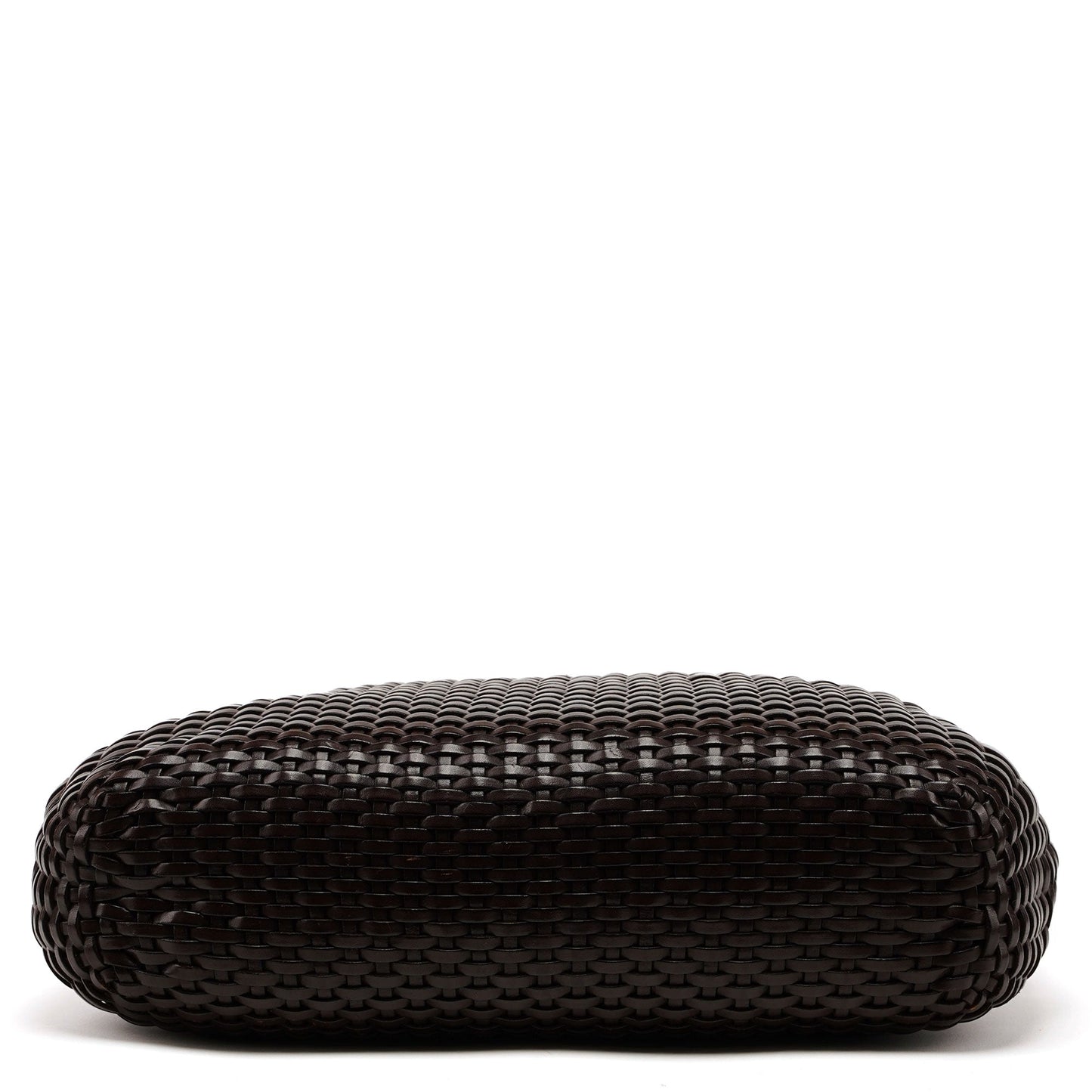 1996 Brown Woven Bamboo Bag