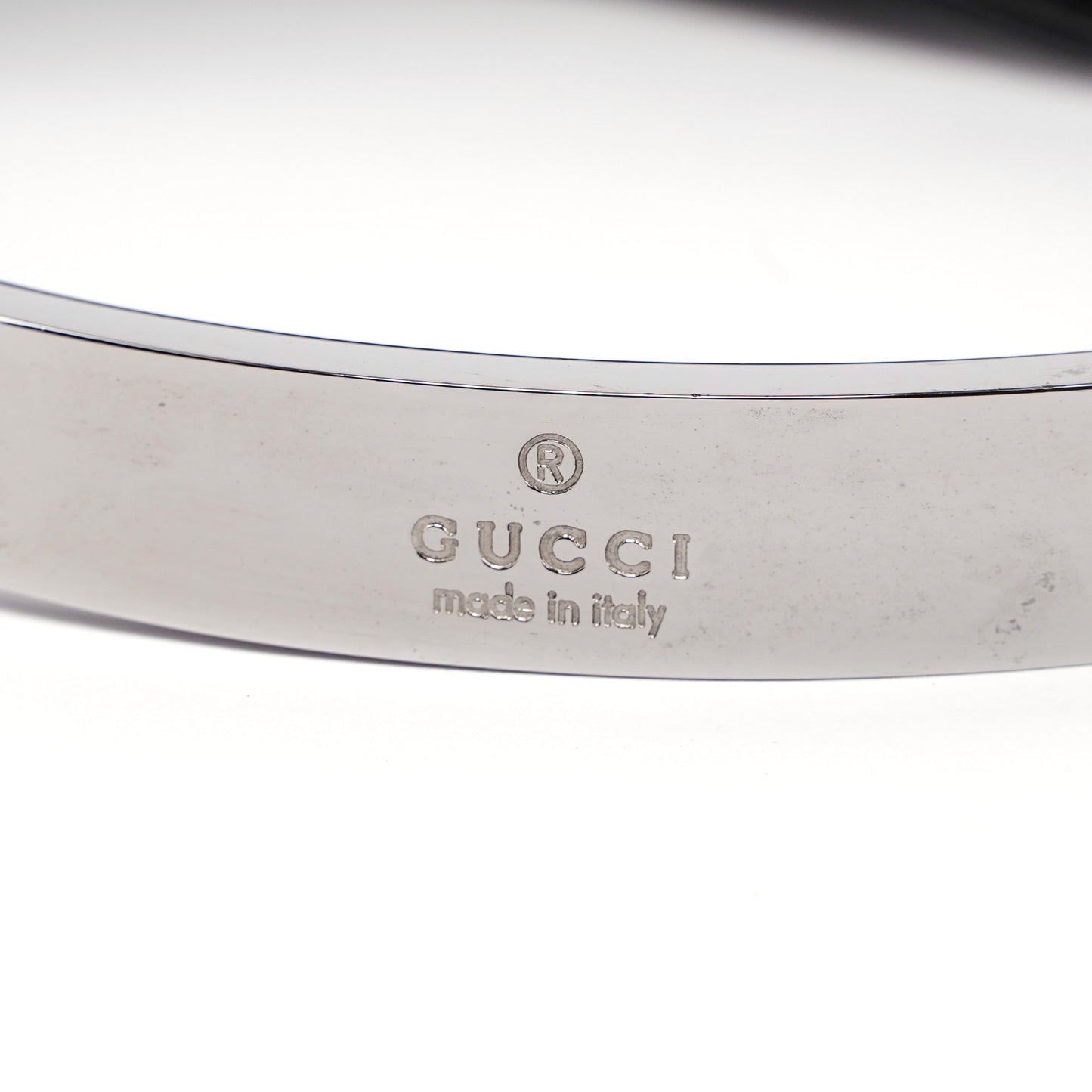 1997 Black Suede GG Hobo Shoulder Bag