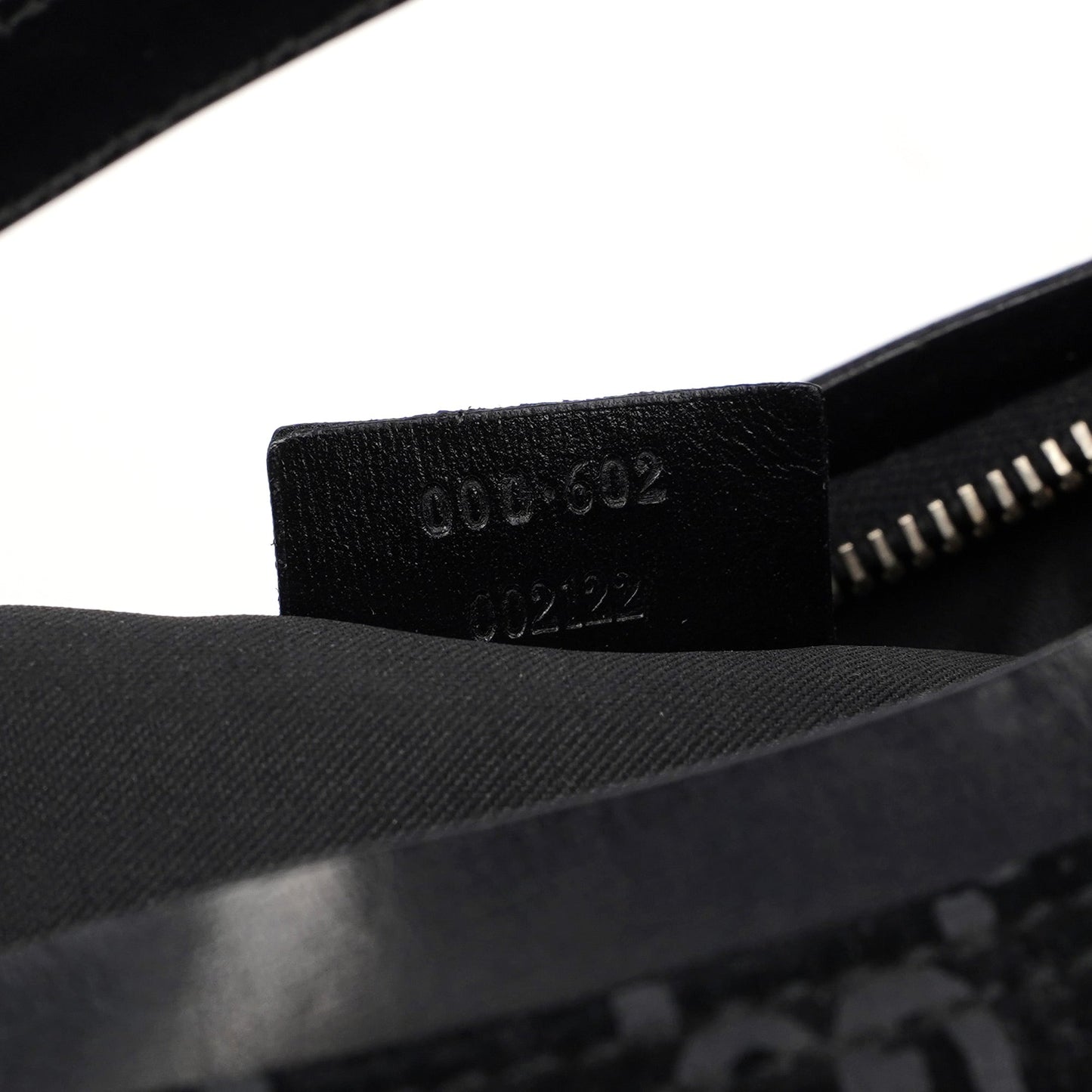 1997 Black Suede GG Hobo Shoulder Bag