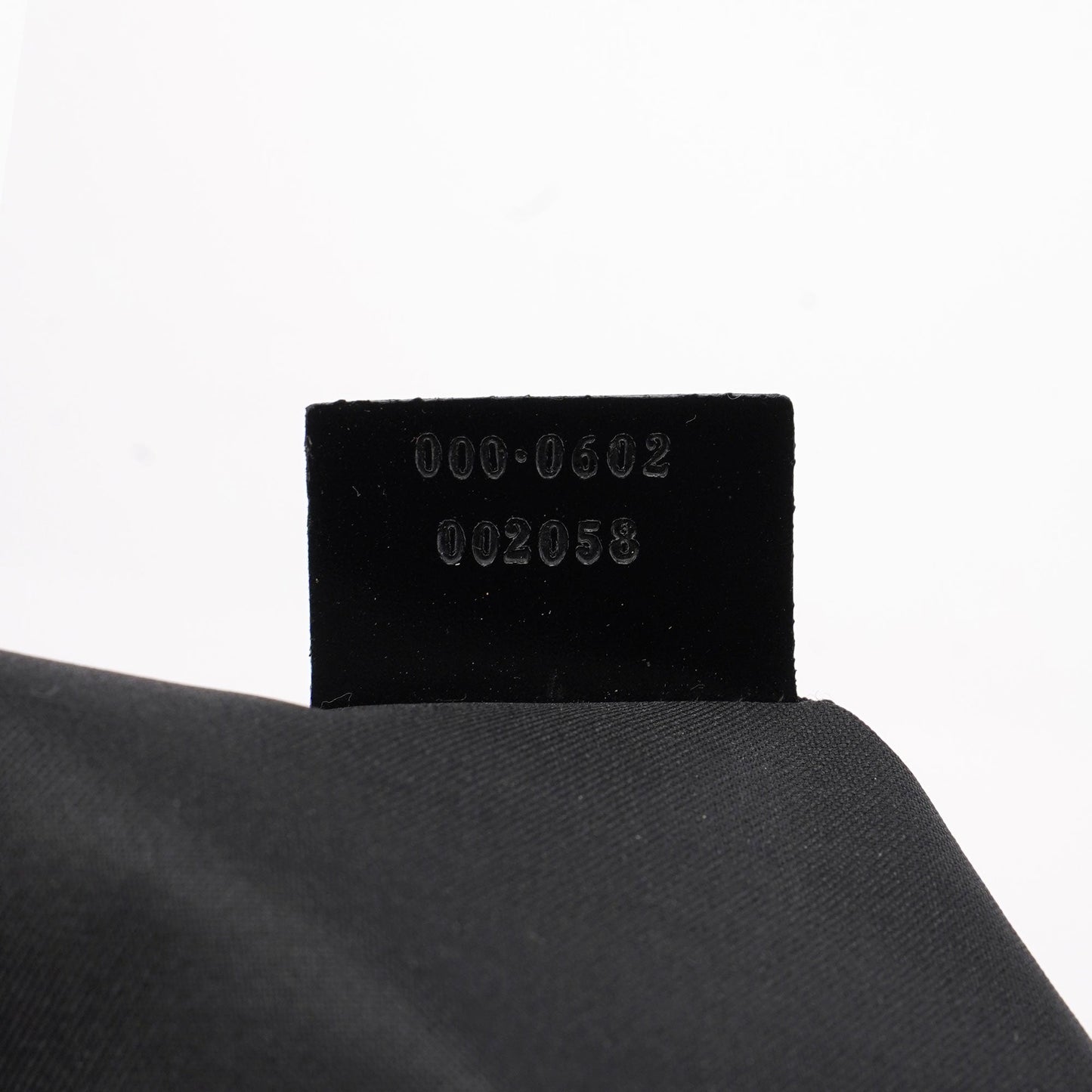 1997 Black Suede GG Shoulder Bag