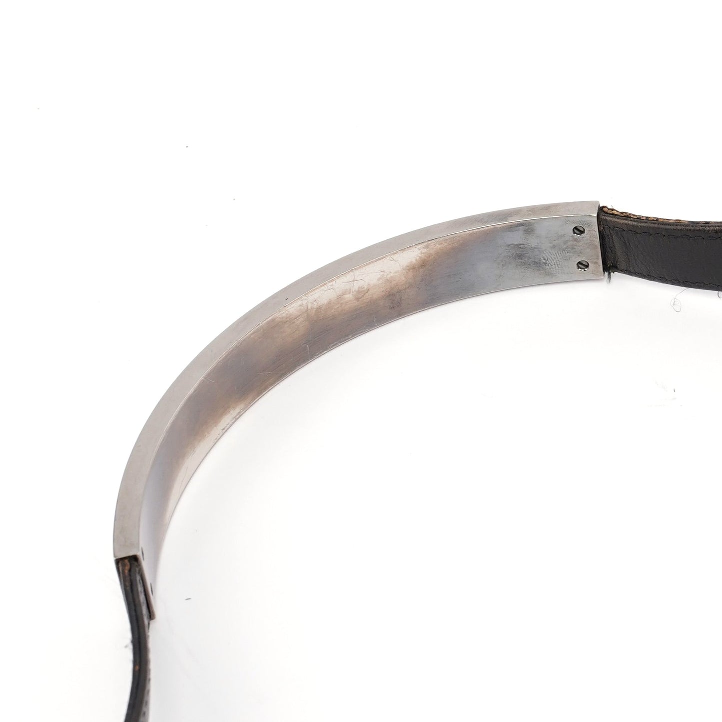 1997 Black Suede GG Shoulder Bag