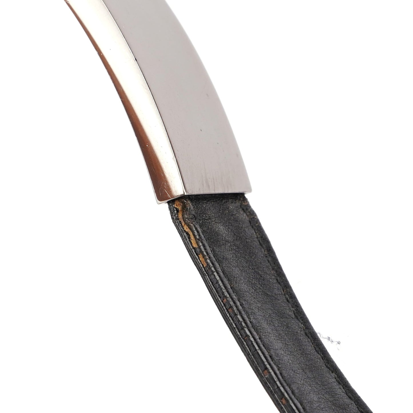 1997 Black Suede GG Shoulder Bag