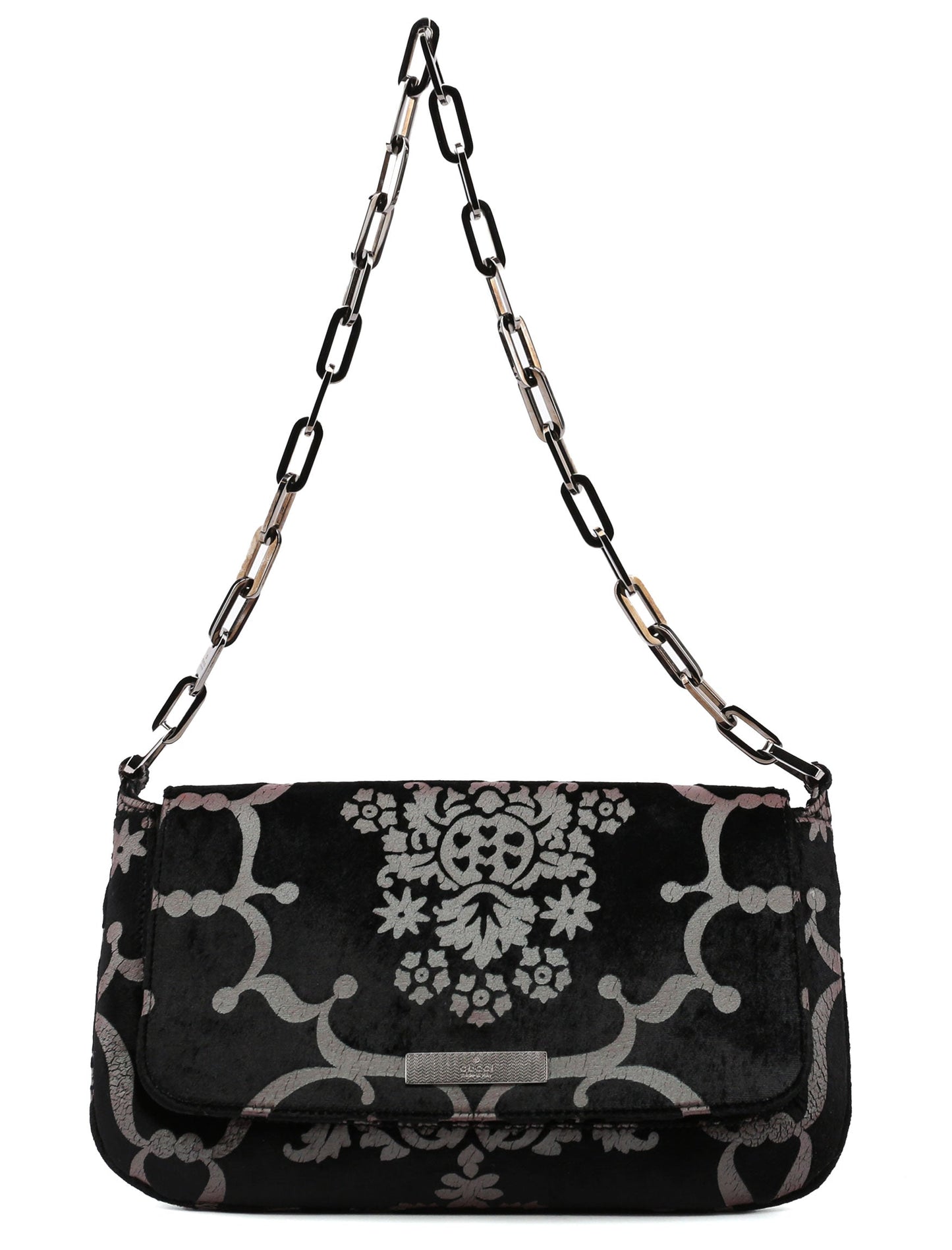 1997 Velvet Baroque Chain Shoulder