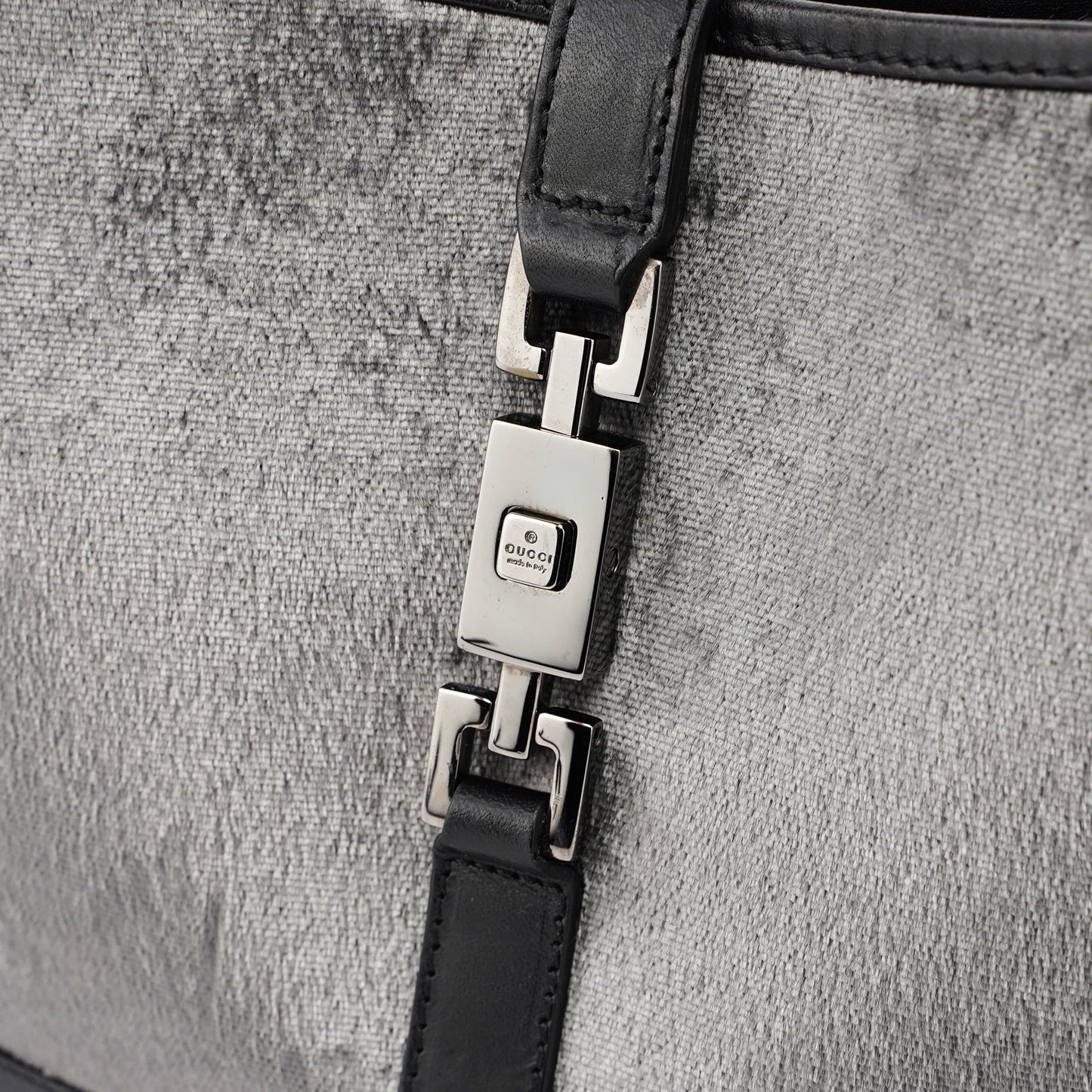 1999 Anthracite Velvet Jackie Shoulder Bag