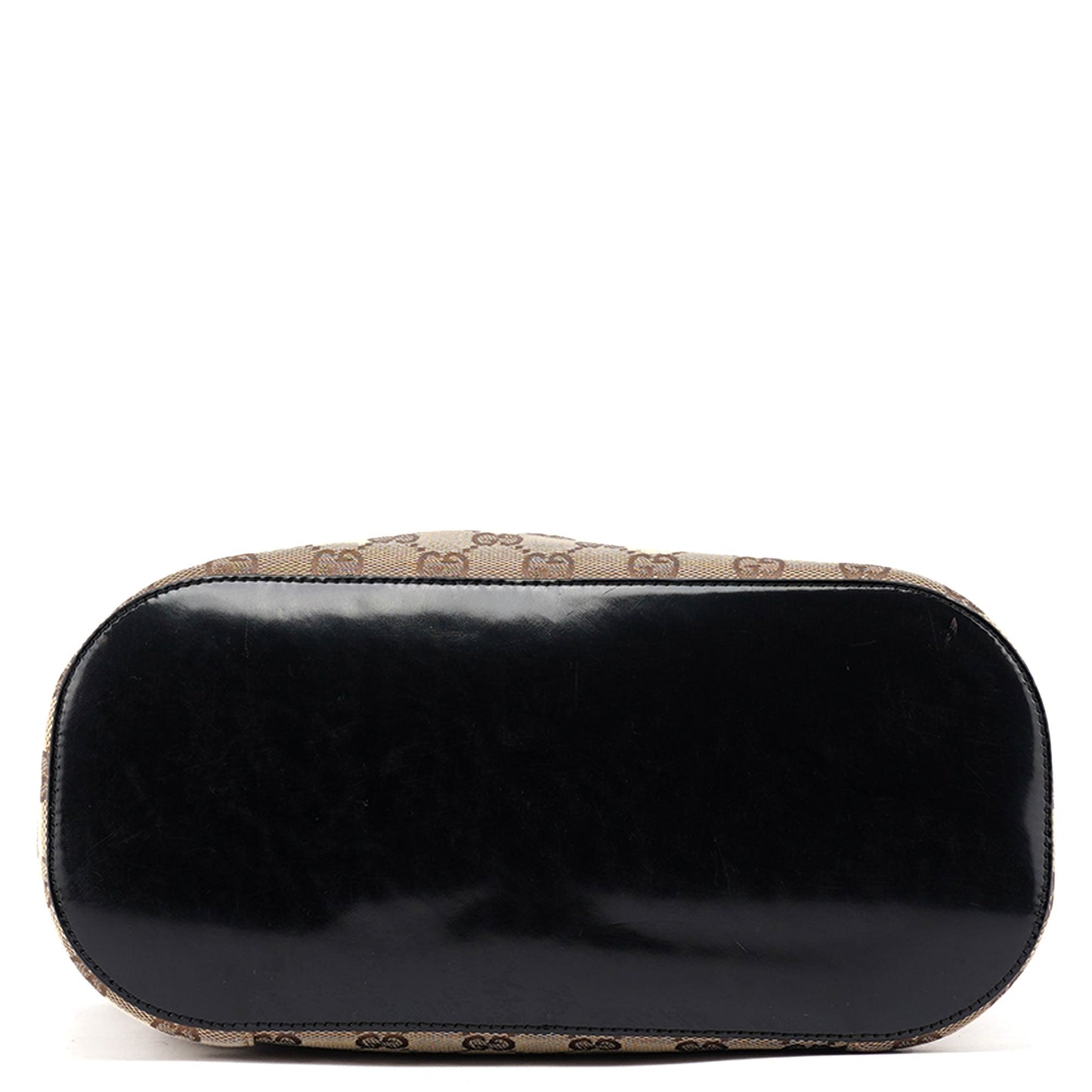 1999 Beige GG Ring Shoulder Bag