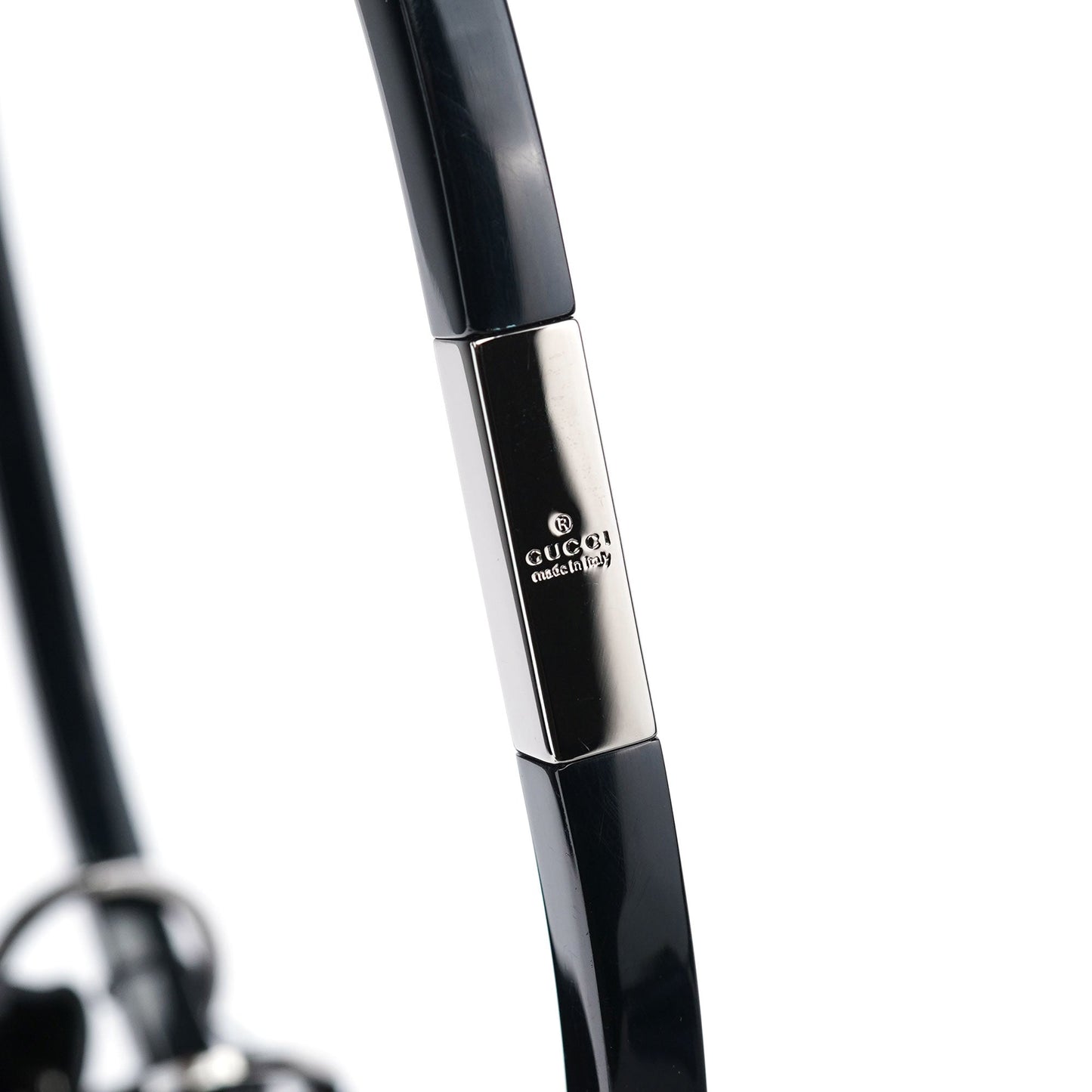 1999 Black Calfskin Ring Bag