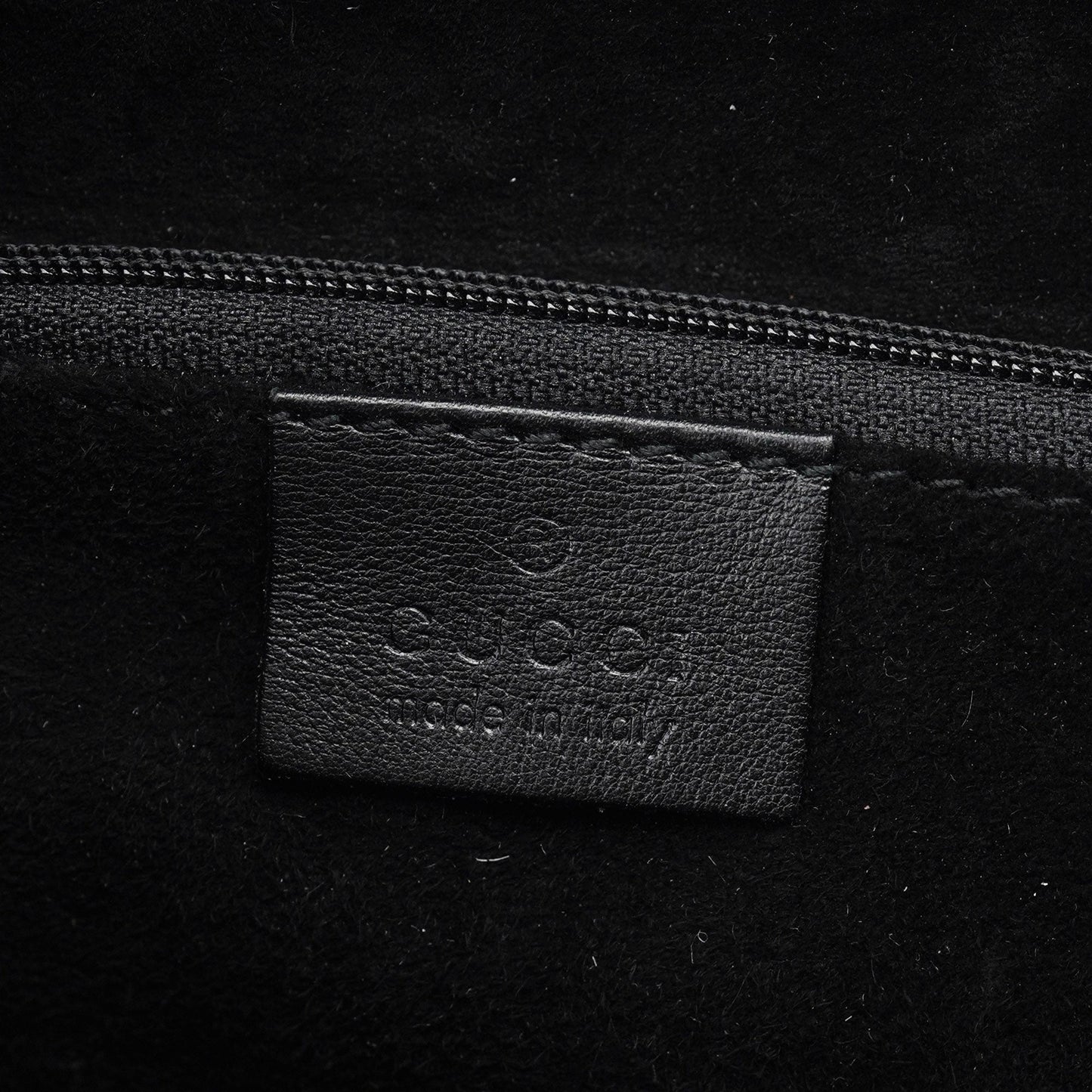 1999 Black Calfskin Ring Bag