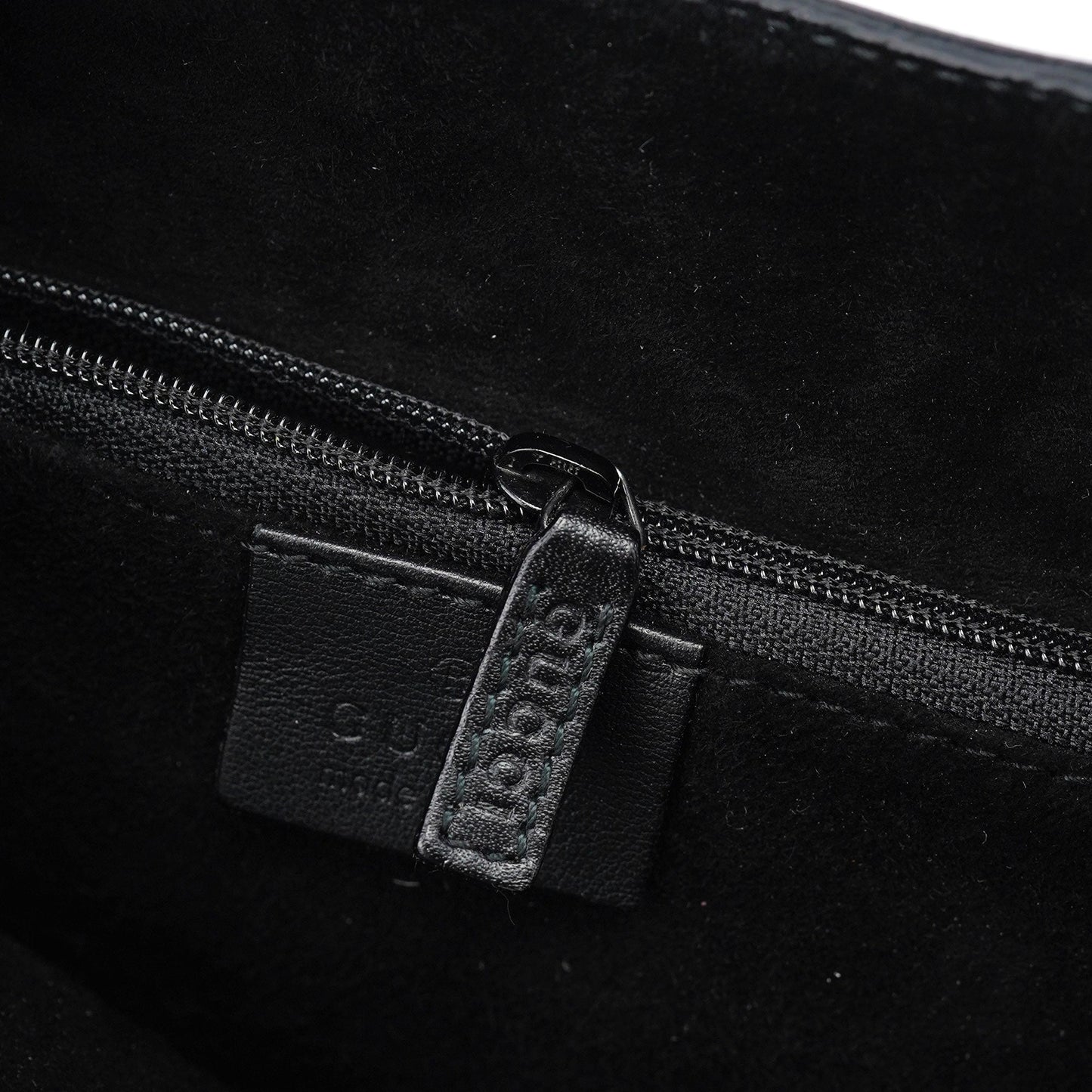 1999 Black Calfskin Ring Bag