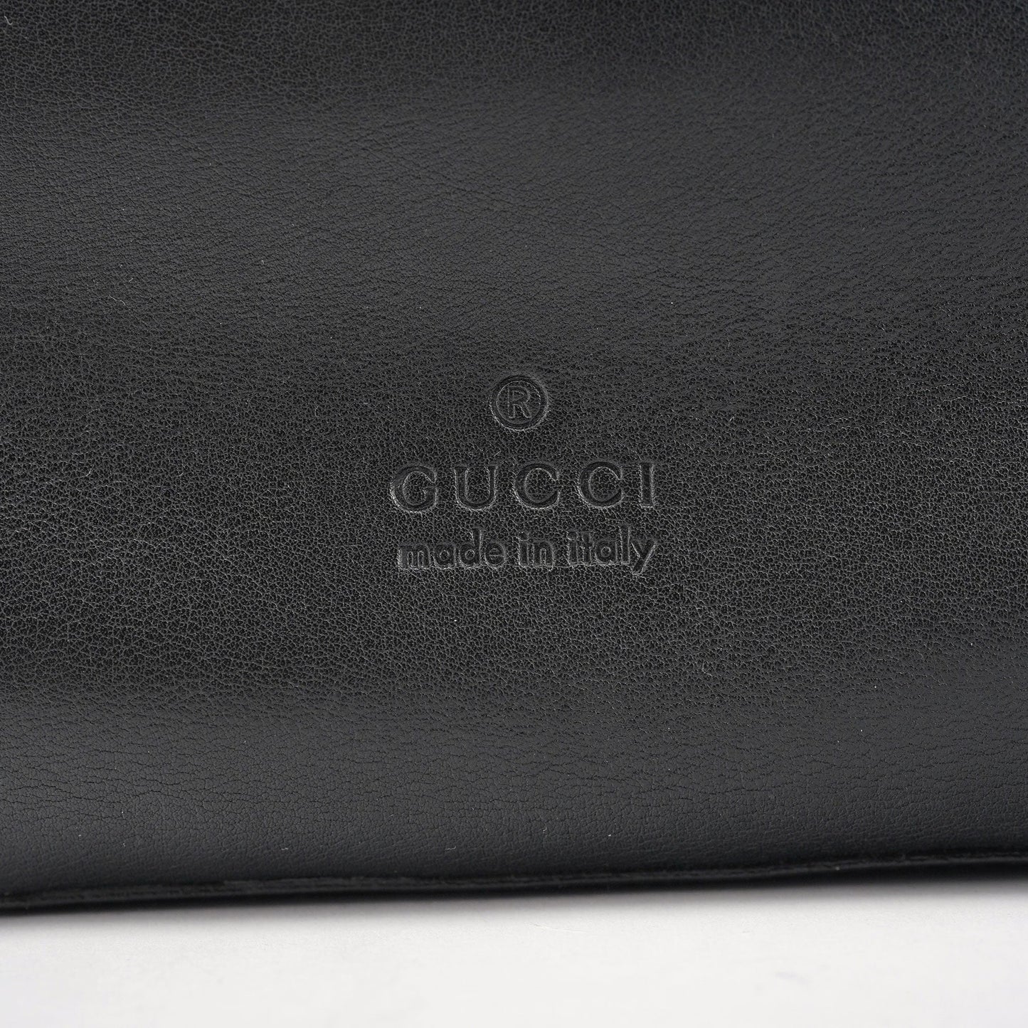 1999 Black Calfskin Ring Bag