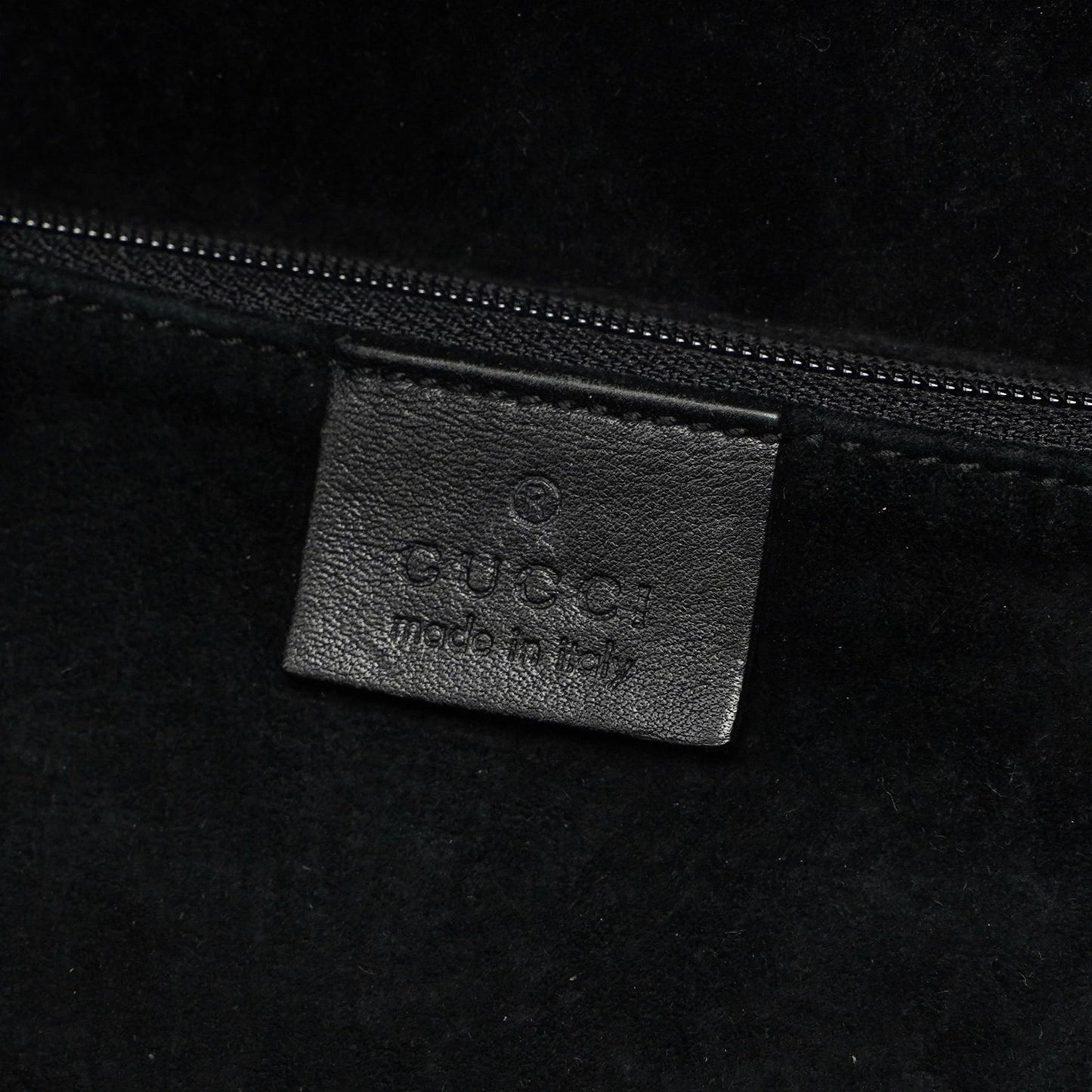 1999 Black Calfskin Ring Bag