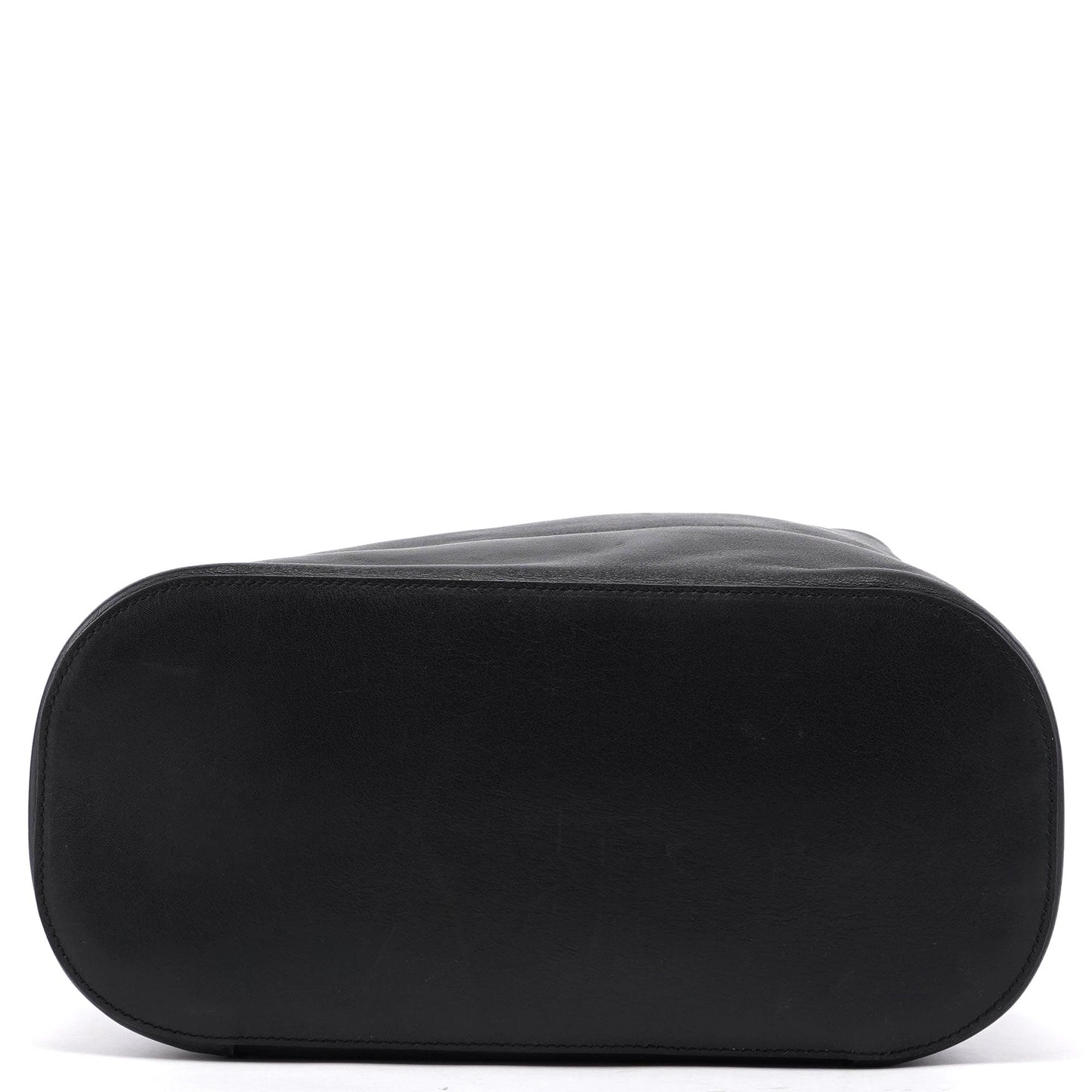 1999 Black Calfskin Ring Bag