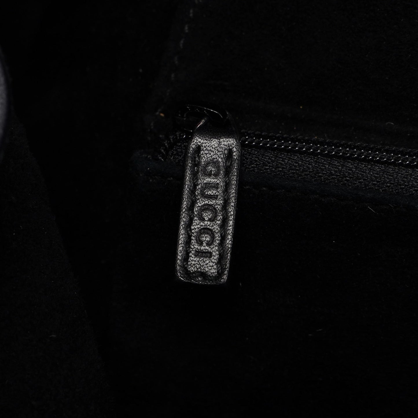 1999 Black Calfskin Ring Bag