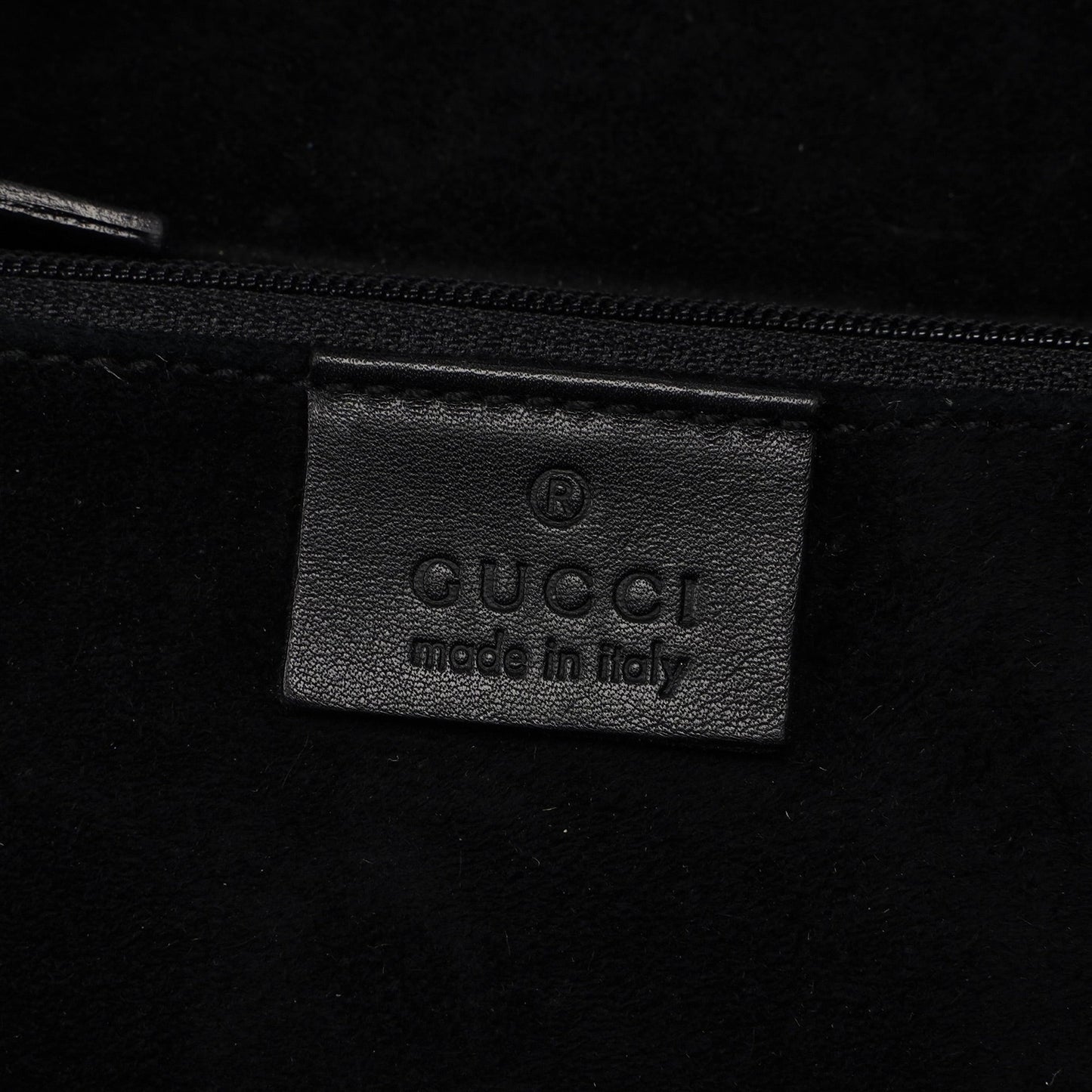 1999 Black Calfskin Ring Bag