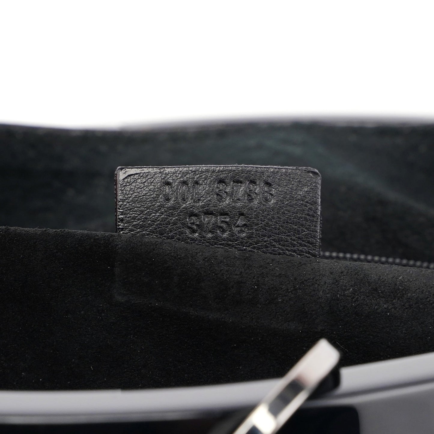 1999 Black Calfskin Ring Bag