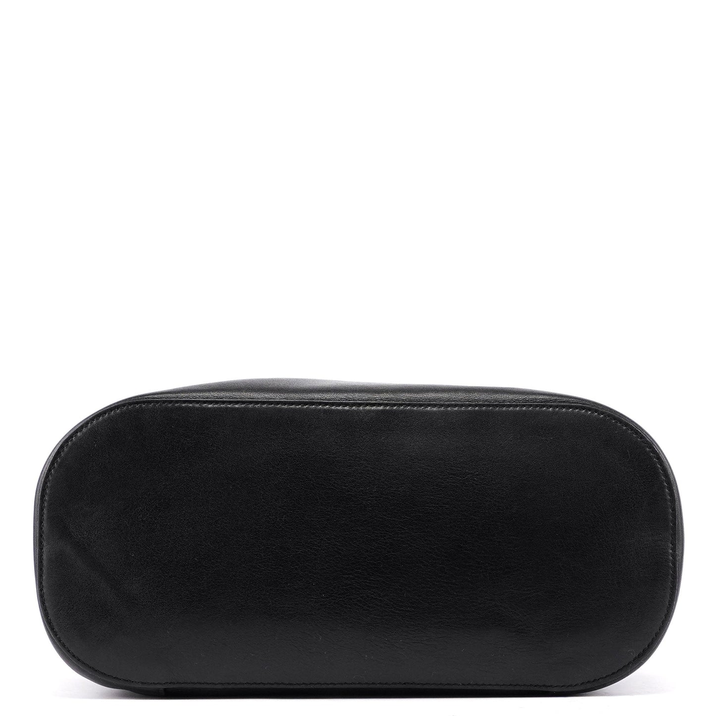 1999 Black Calfskin Ring Bag