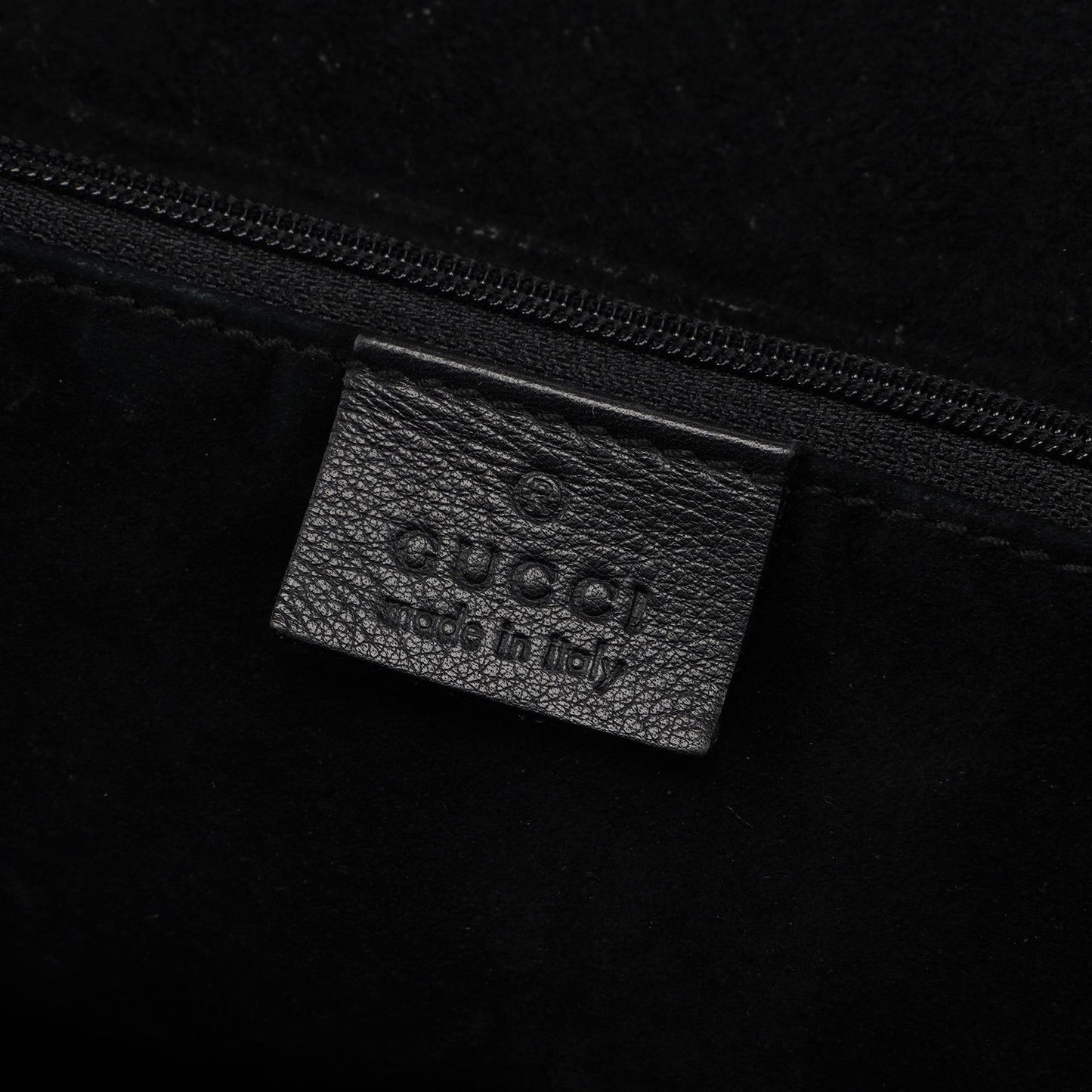 1999 Black Calfskin Ring Bag