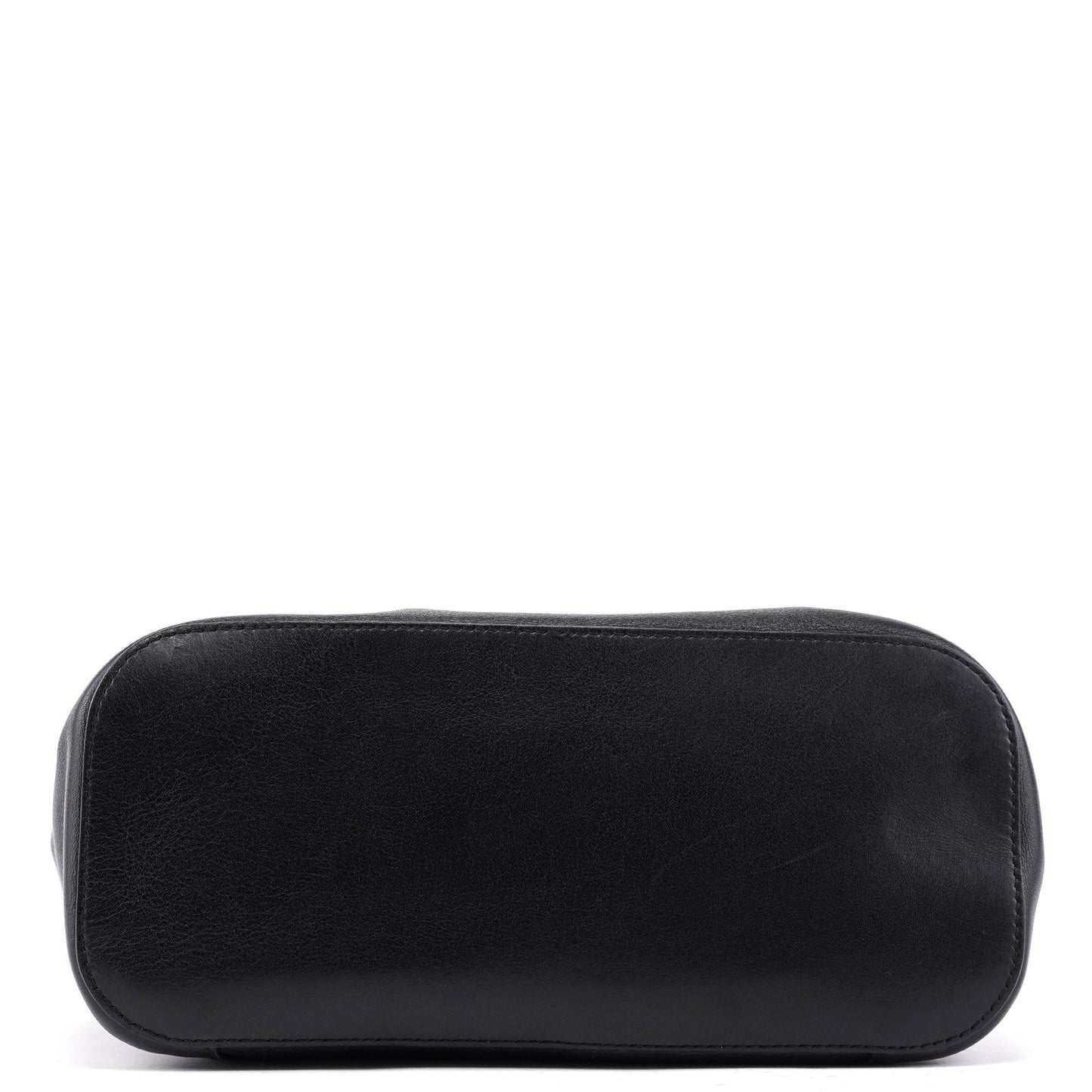 1999 Black Calfskin Ring Bag