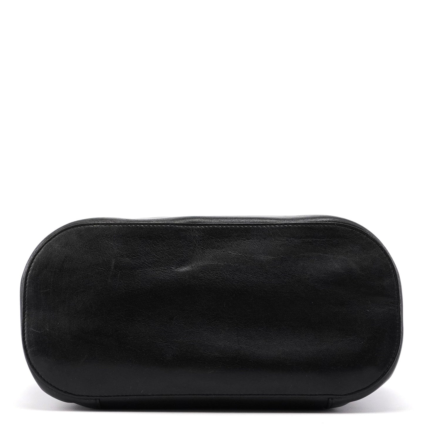 1999 Black Calfskin Ring Bag