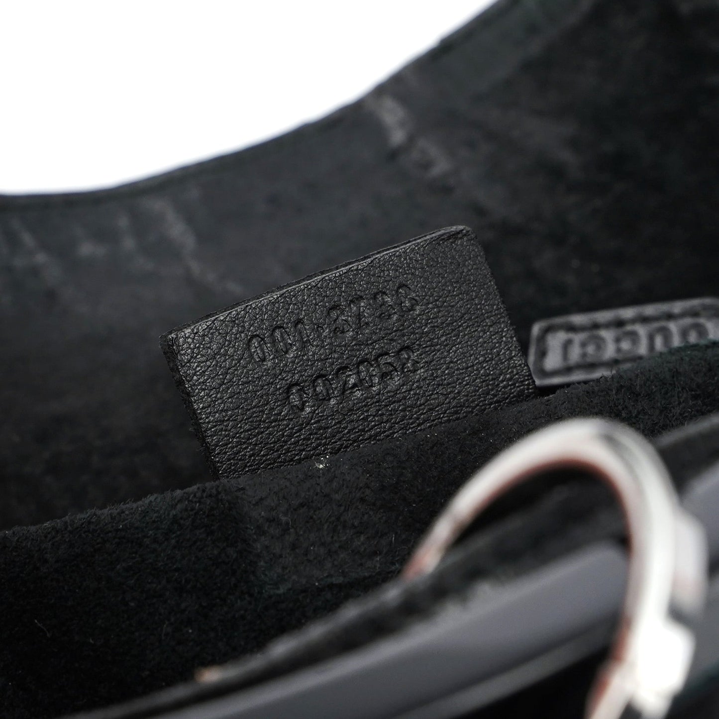 1999 Black Calfskin Ring Bag