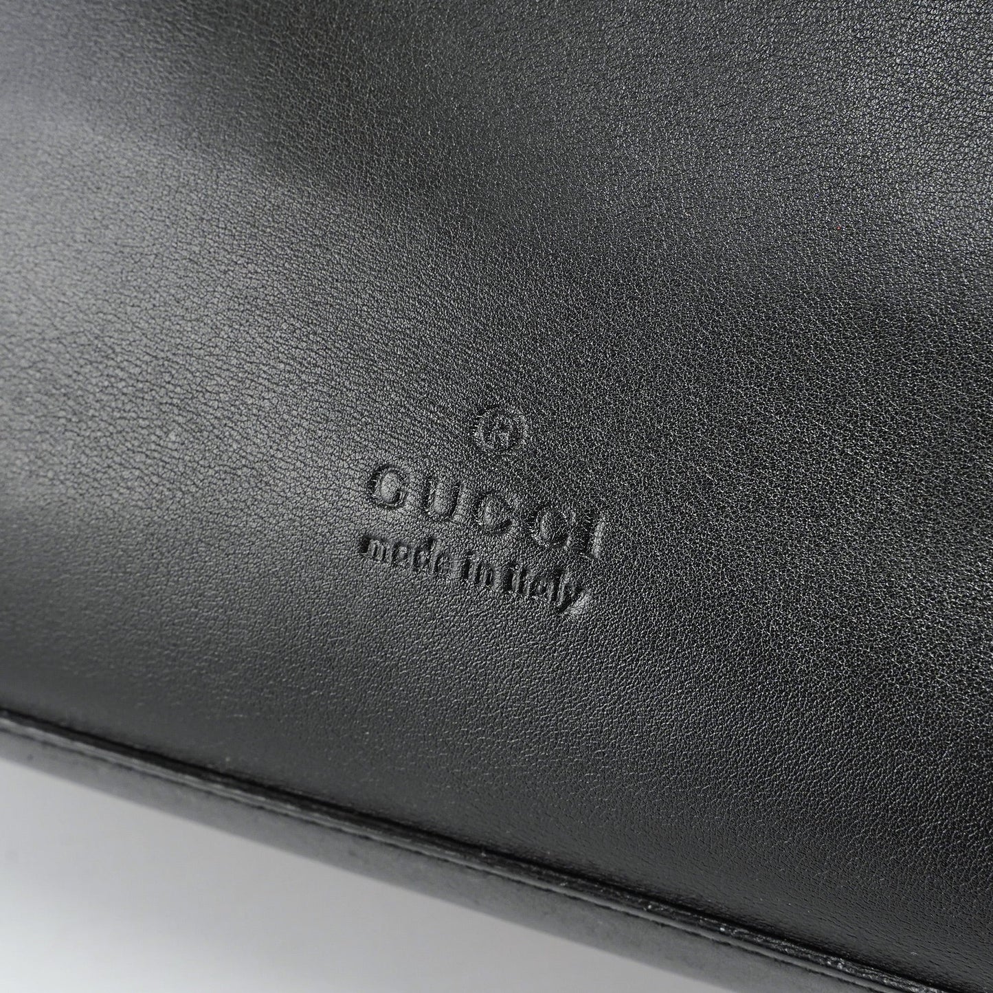 1999 Black Calfskin Ring Bag