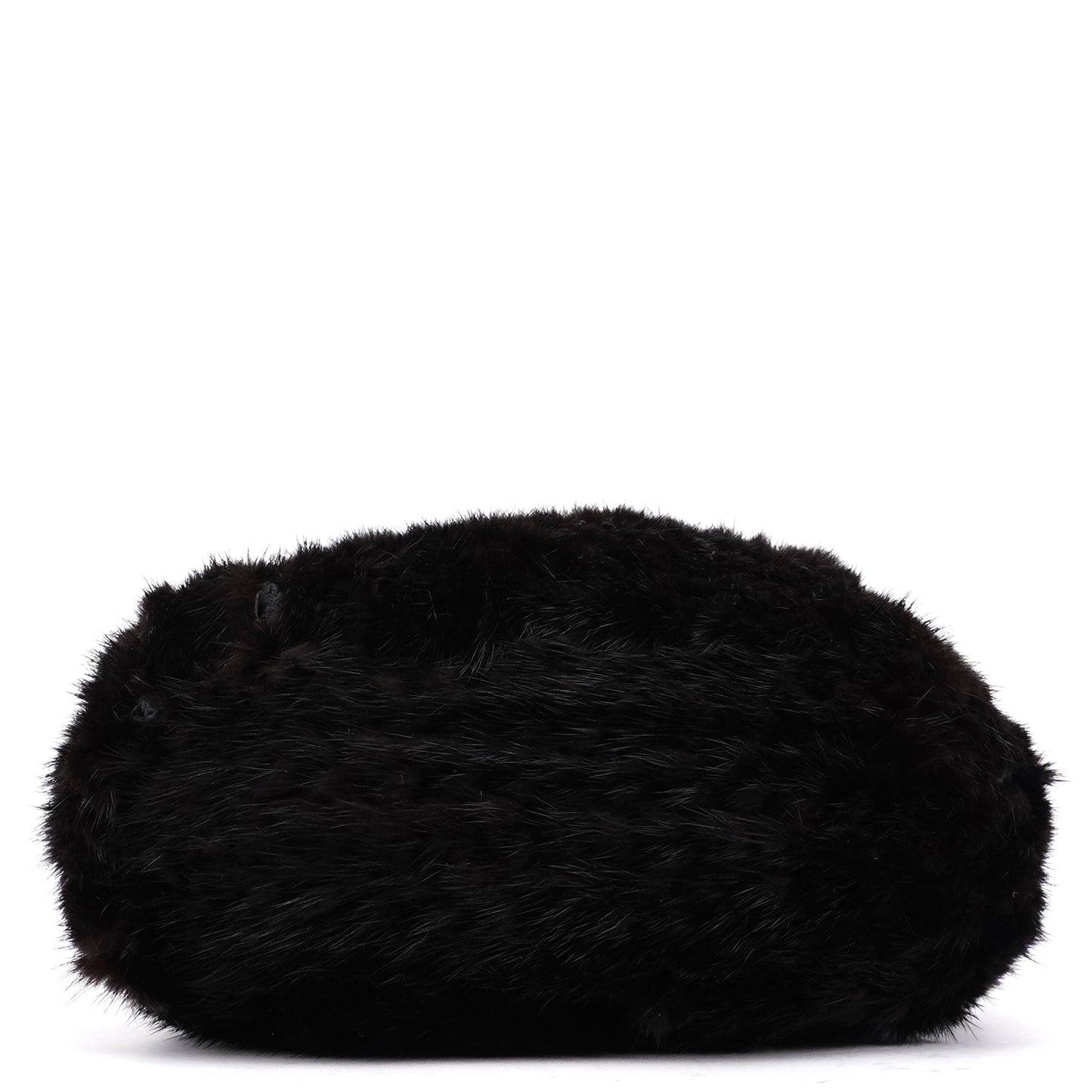1999 Black Mink Fur Ring Bag 007 2129