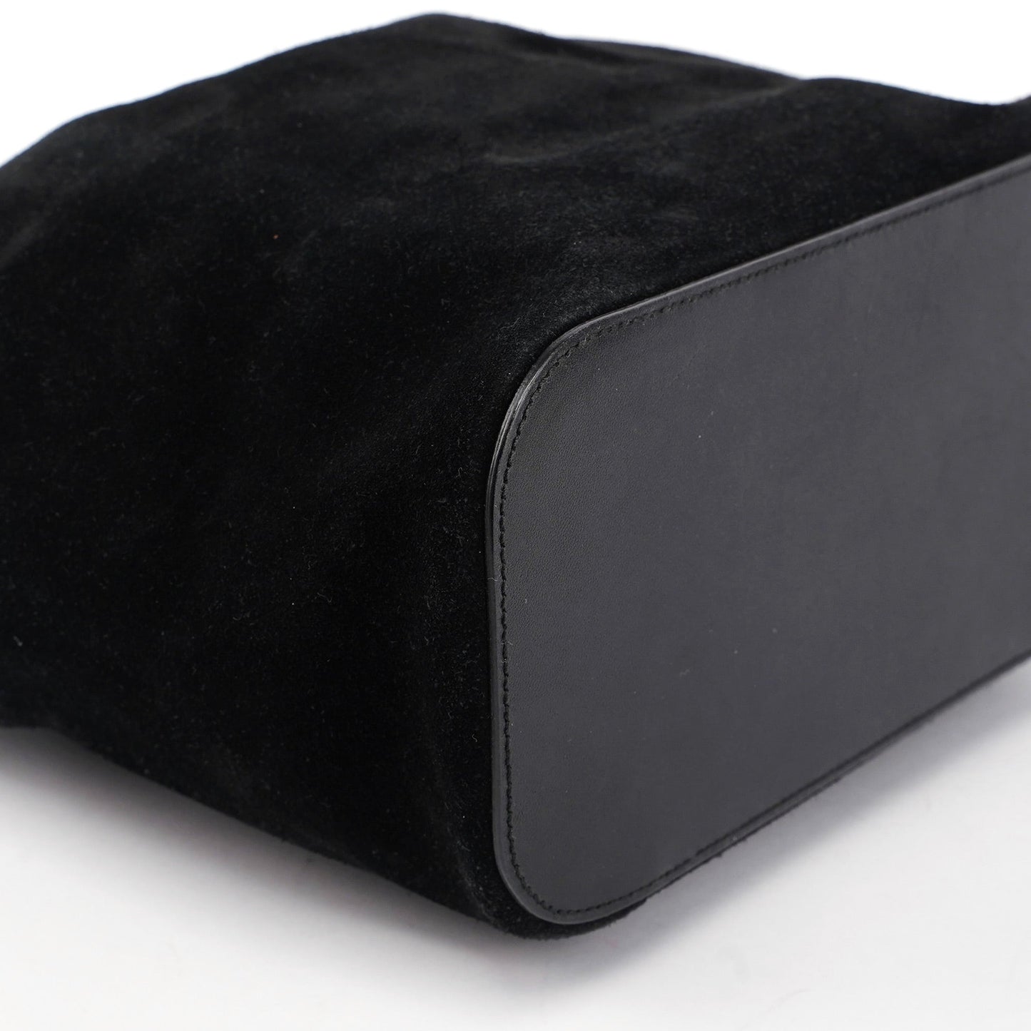 1999 Black Suede Ring Bag